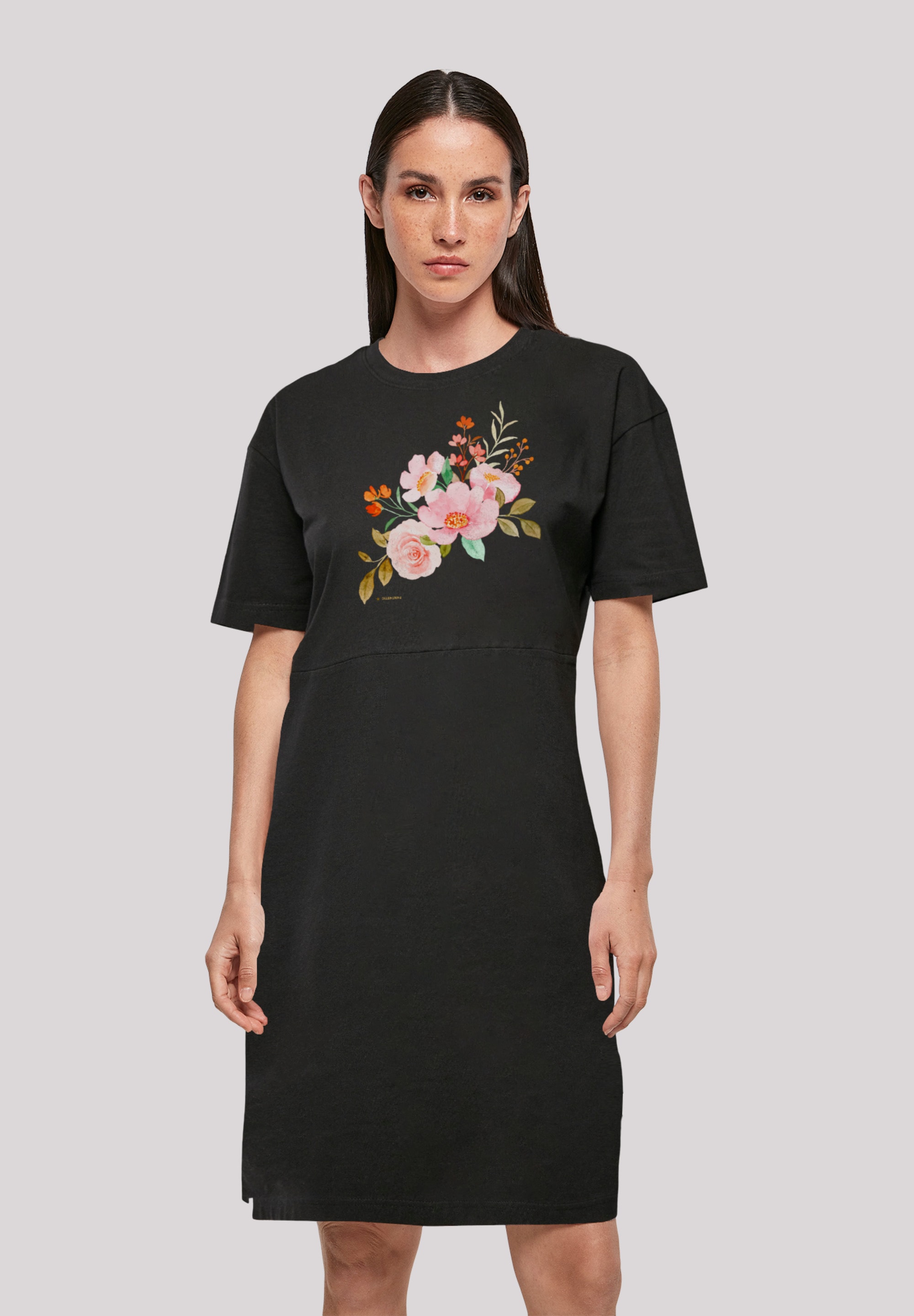 F4NT4STIC Shirtkleid »Blumen«, Print