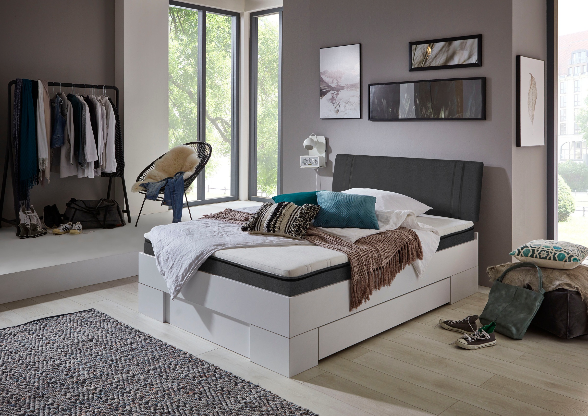Relita Stauraumbett »Sandro«, mit Schublade