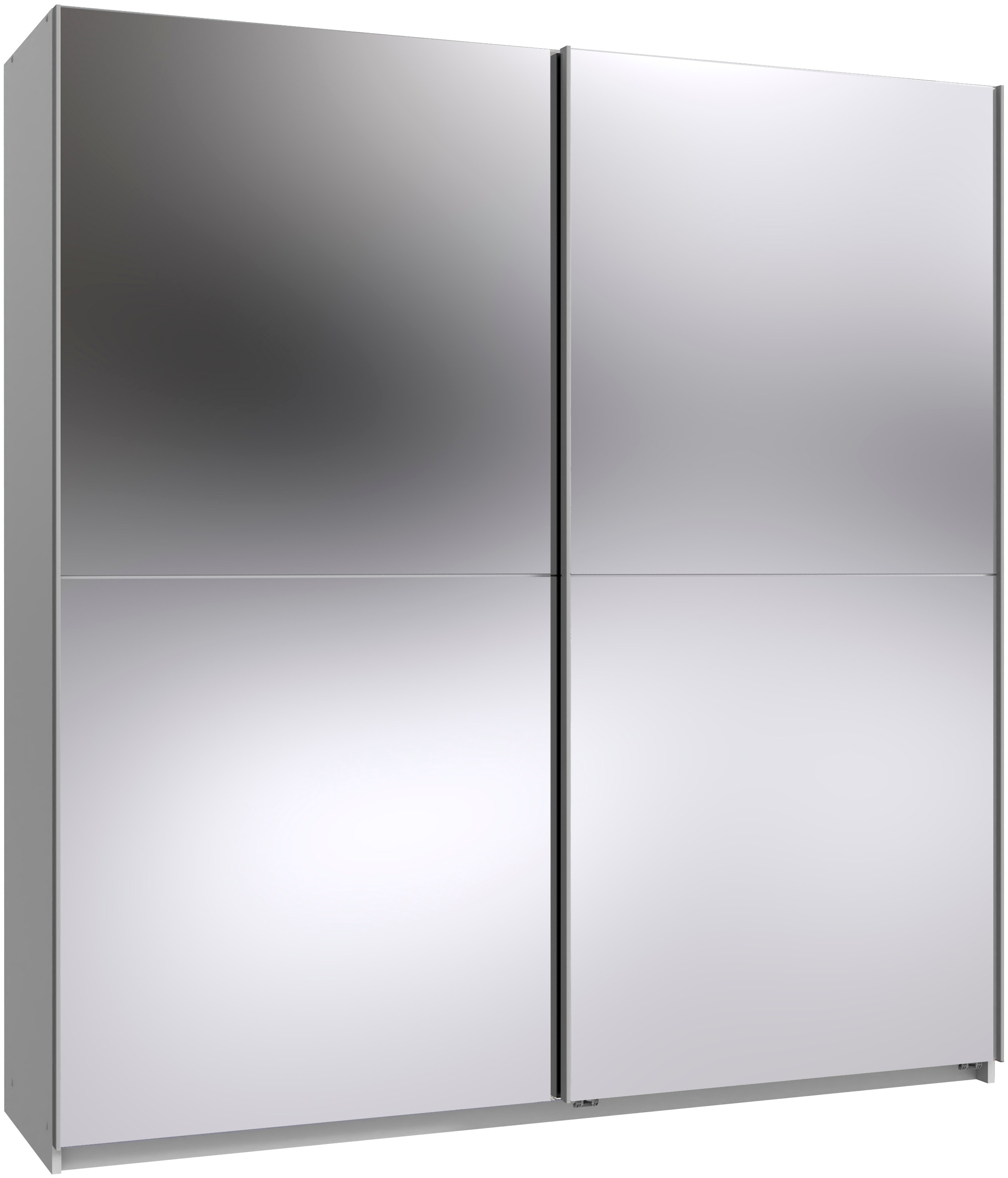 Wimex "Mugano, B/T/H 135 oder 180/65/198cm, Made in Germany" wähle Deine Ausstattung: Basic oder Premium, 2 Schwebetüren mit oder ohne Spiegel, Metallgriffe