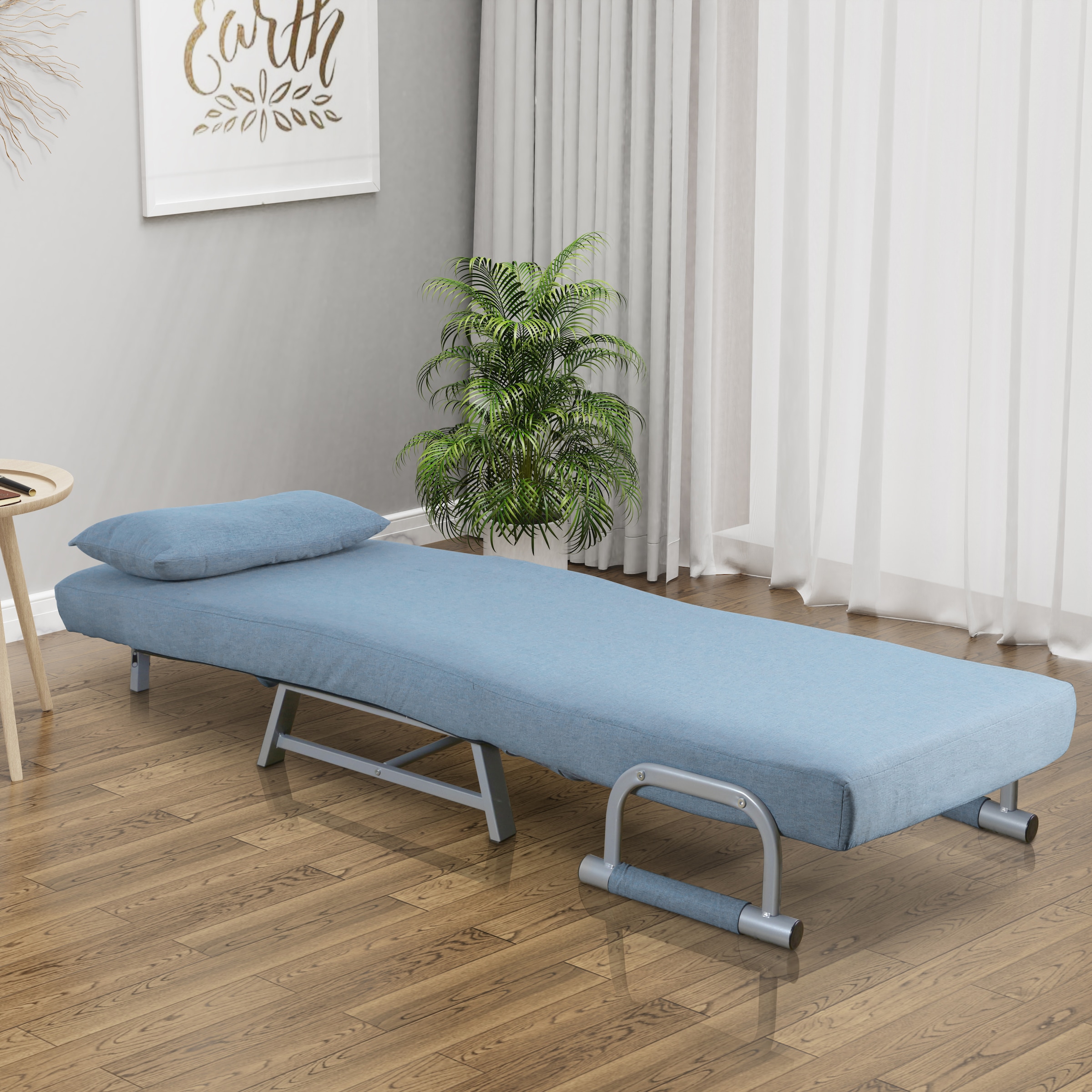 VCM Schlafsofa »VCM Schlafsessel | Polyester-Stoff | Maße ca. ca. H. 95 x B. 64 x T. 78 cm | Sessel mit Schlaffunktion | Schlafsessel - Kolino«, (VCM Kolino)