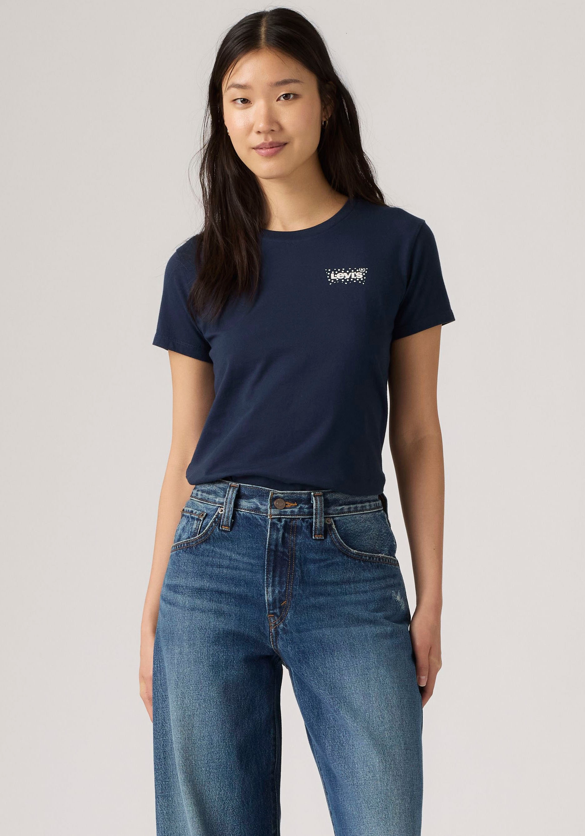 Levis 1100000002199 "THE PERFECT TEE" mit Batwing-Logoprint