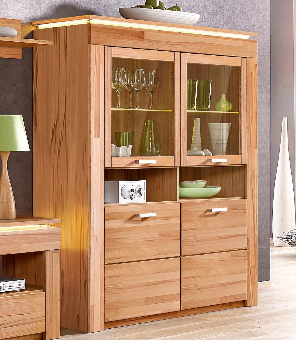 VOGL Möbelfabrik Vitrine Höhe 156 cm