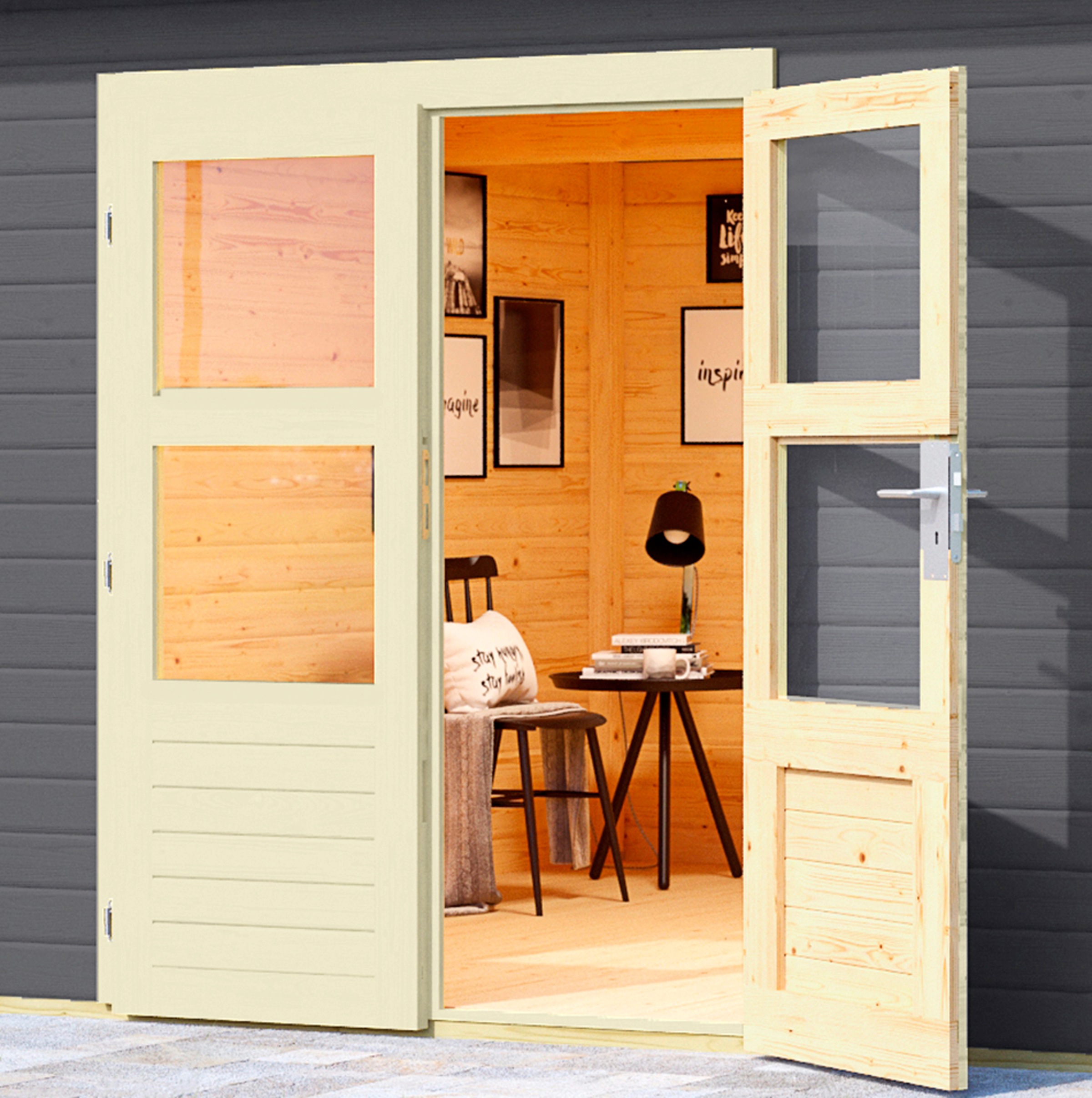 Karibu Gartenhaus »Perlsee 3«