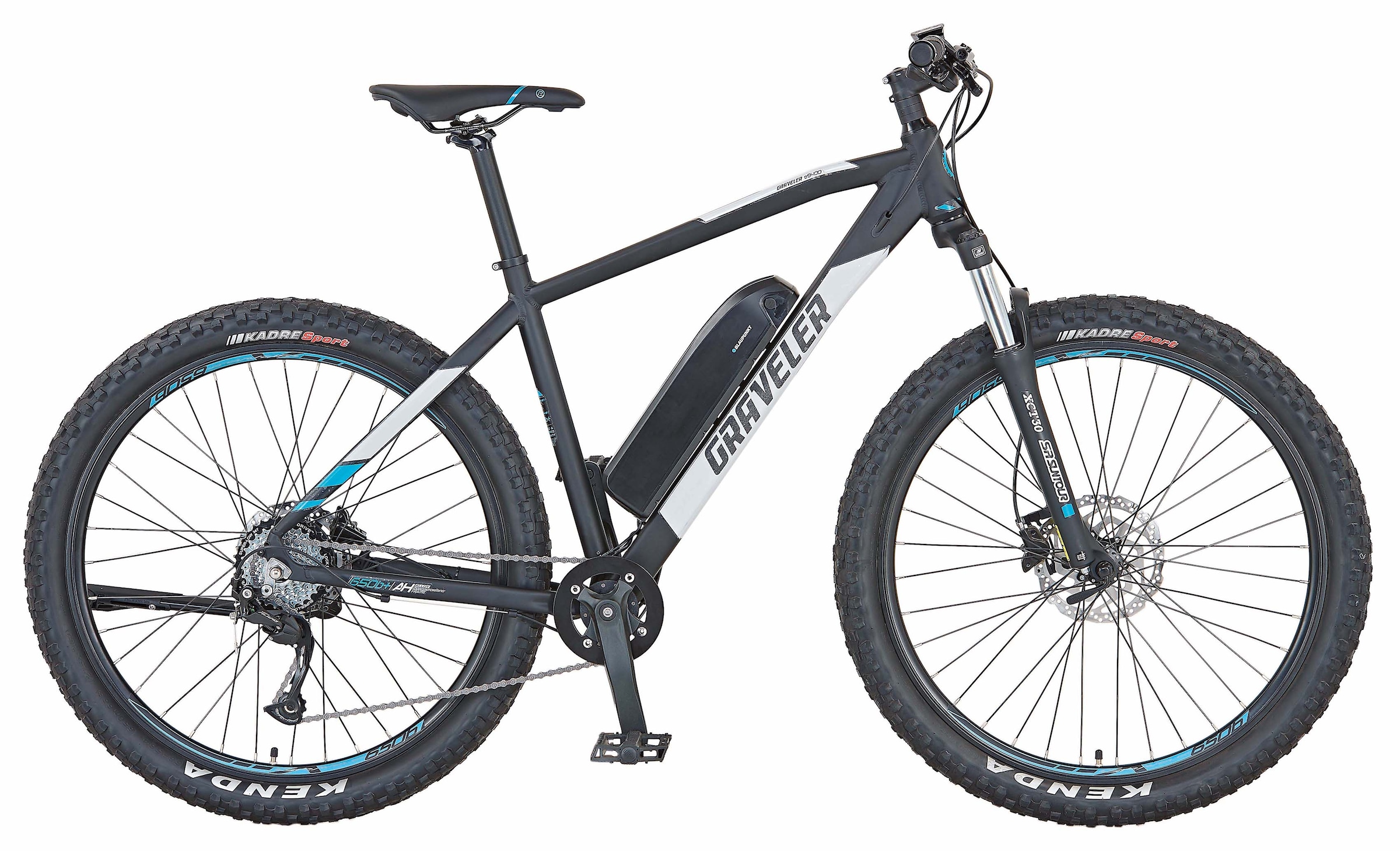 Prophete E-Bike »Graveler e9400«, 8 Gang, Shimano, Heckmotor 250 W, (mit Pannenset-mit Werkzeug-mit Beleuchtungsset-mit Fahrradtasche), Pedelec, Elektrofahrrad für Damen u. Herren, ATP