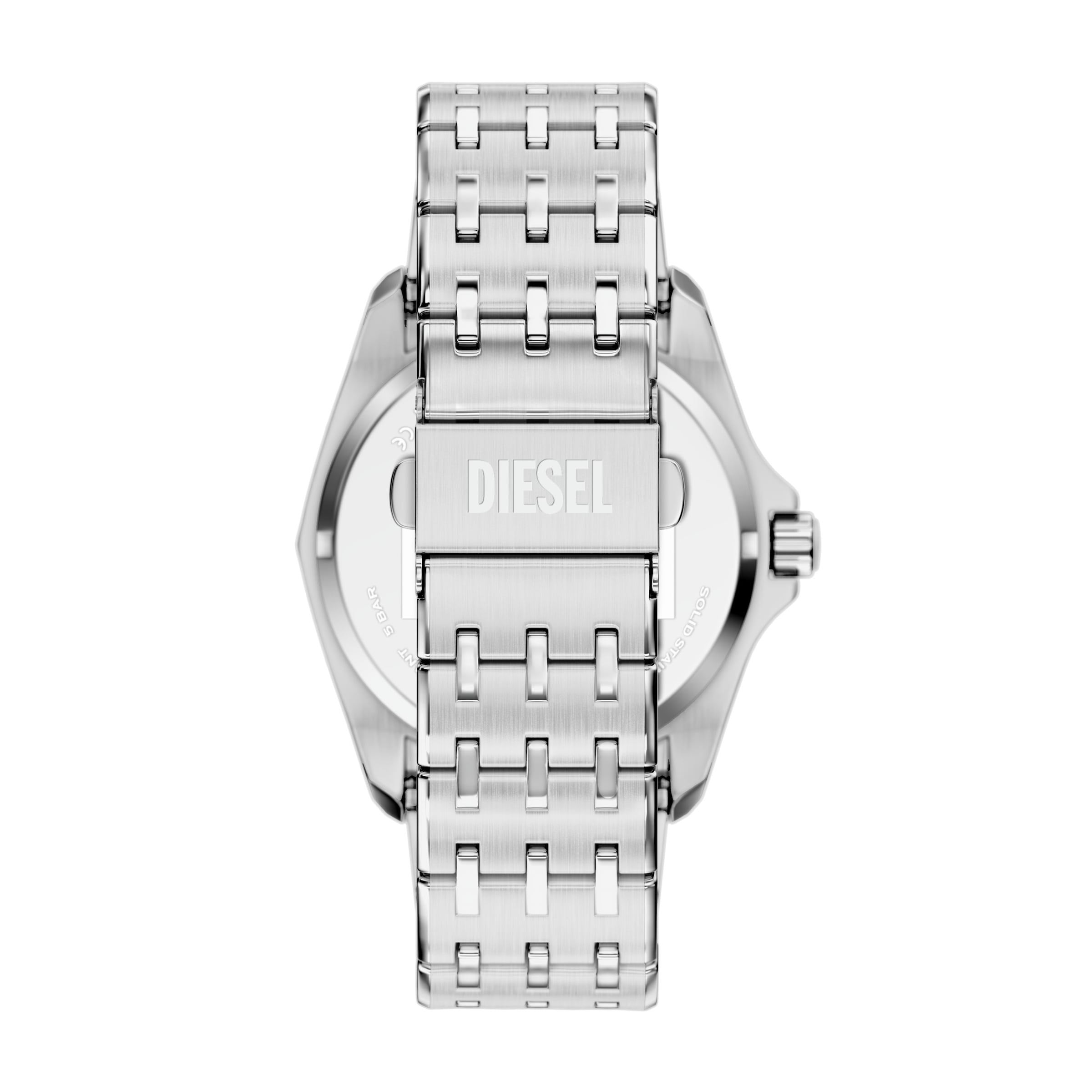 Diesel Quarzuhr »Stinger« Armbanduhr, Herrenuhr, Edelstahlarmband, analog