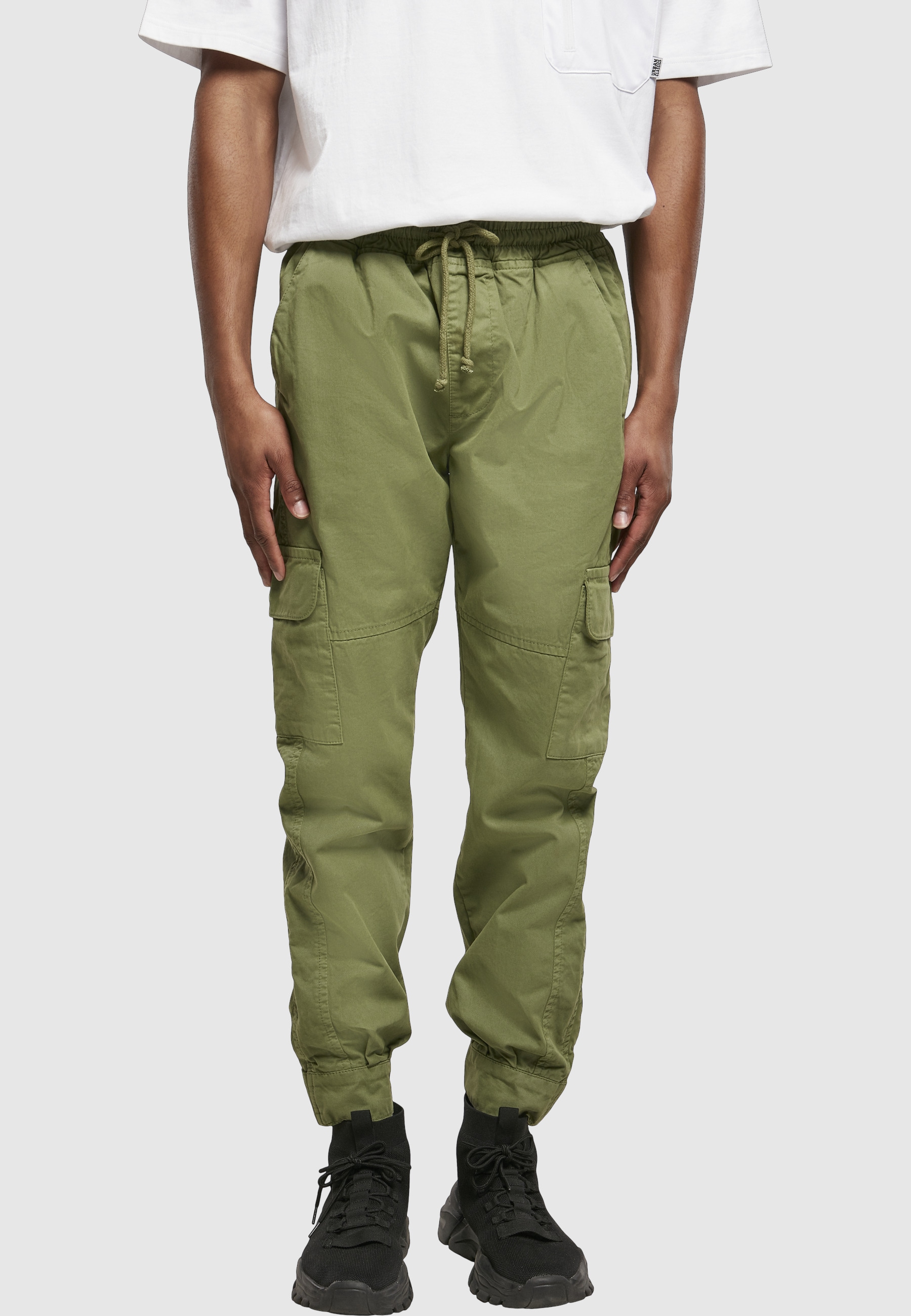 URBAN CLASSICS Cargohose »Urban Classics Herren Military Jogg Pants«