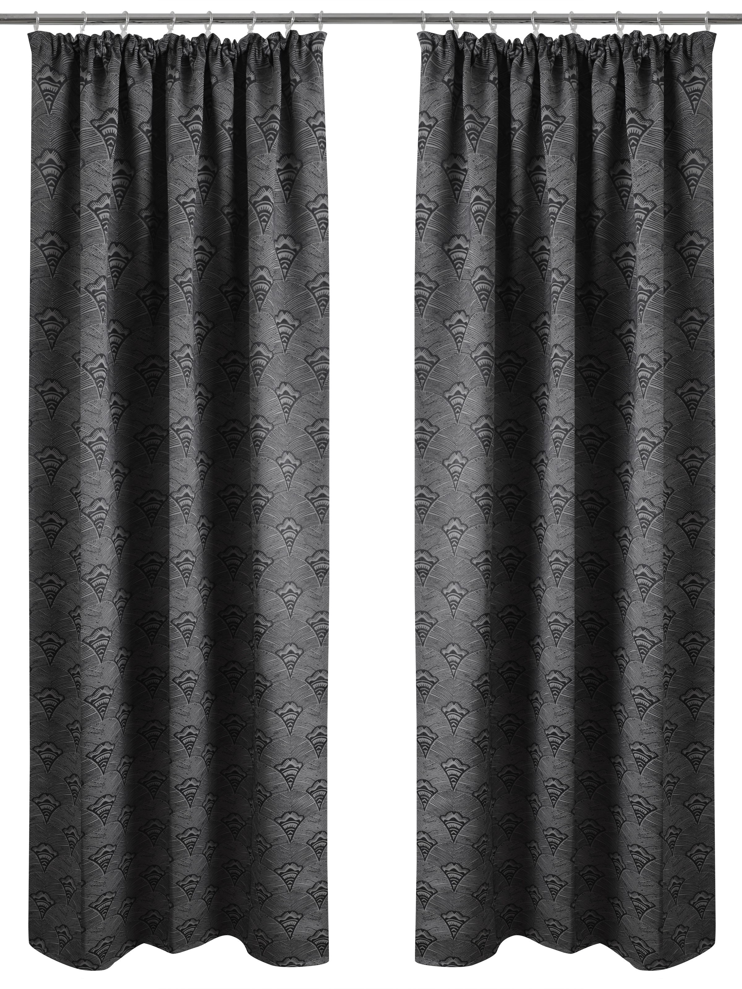 Bruno Banani Verdunkelungsvorhang "Alessio" Kräuselband 1 Stk. tlg. Elegant günstig online kaufen