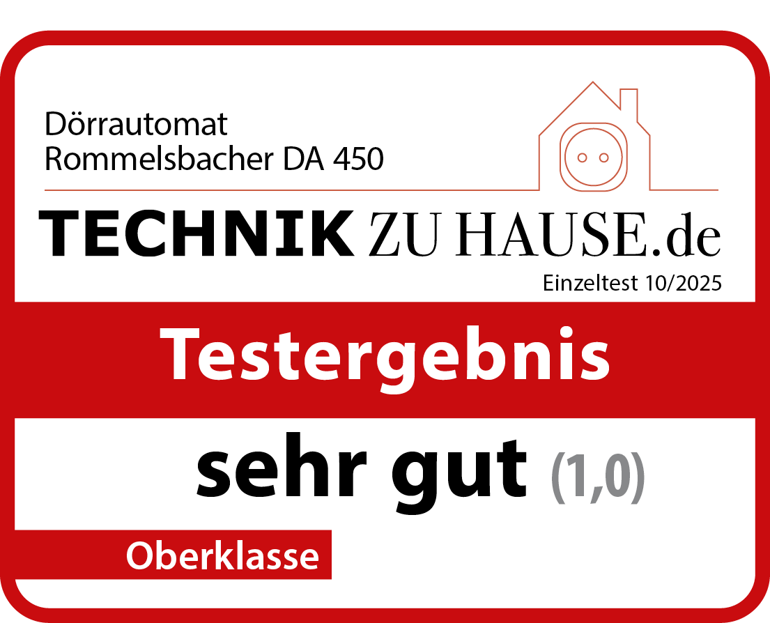 Rommelsbacher Dörrautomat »DA 450« präzise Temperaturregelung von 35-80°C, unbeheizter Betrieb möglich