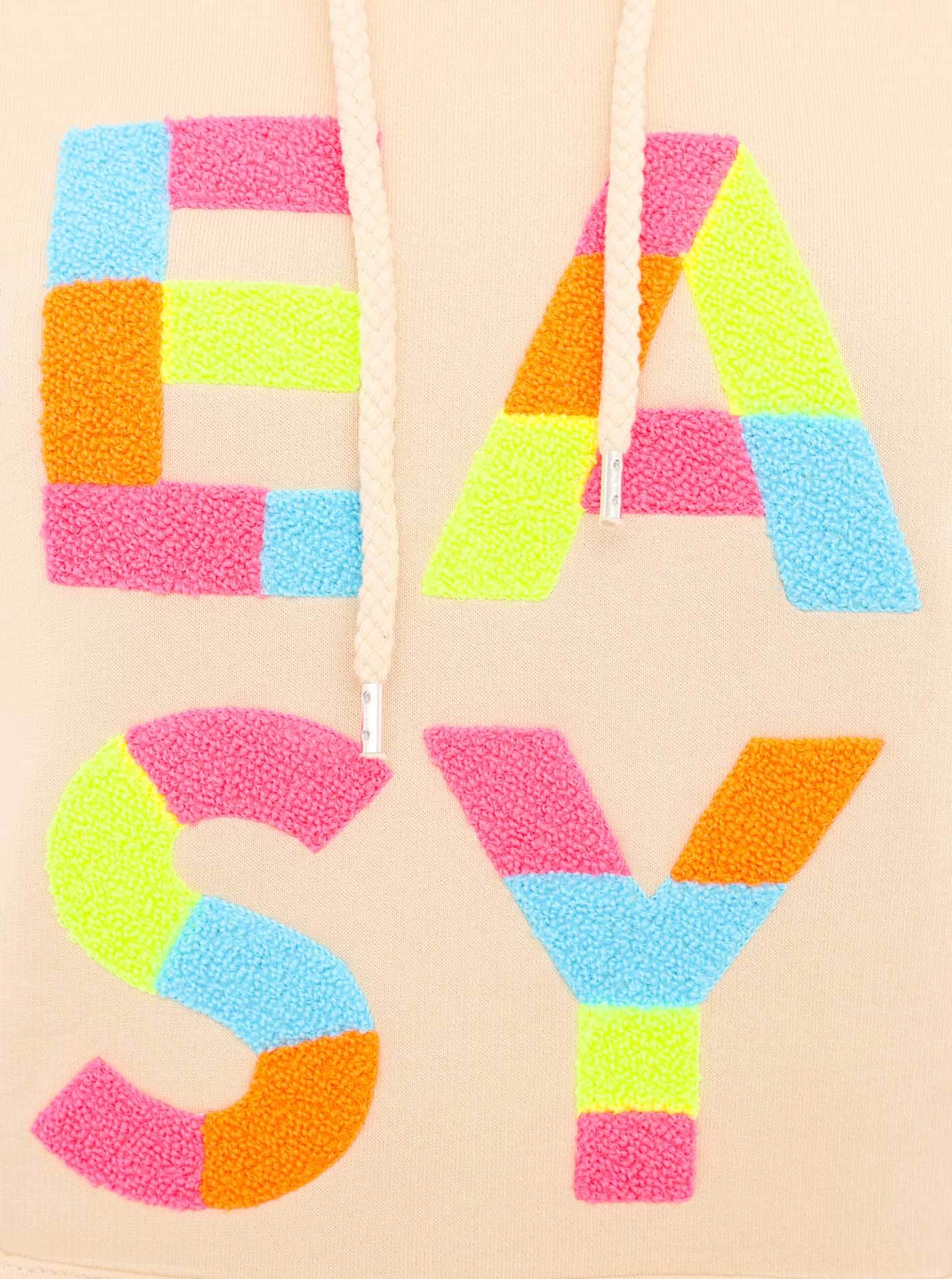 Zwillingsherz Hoodie »"EASY"«, mit buntem Easy Schriftzug