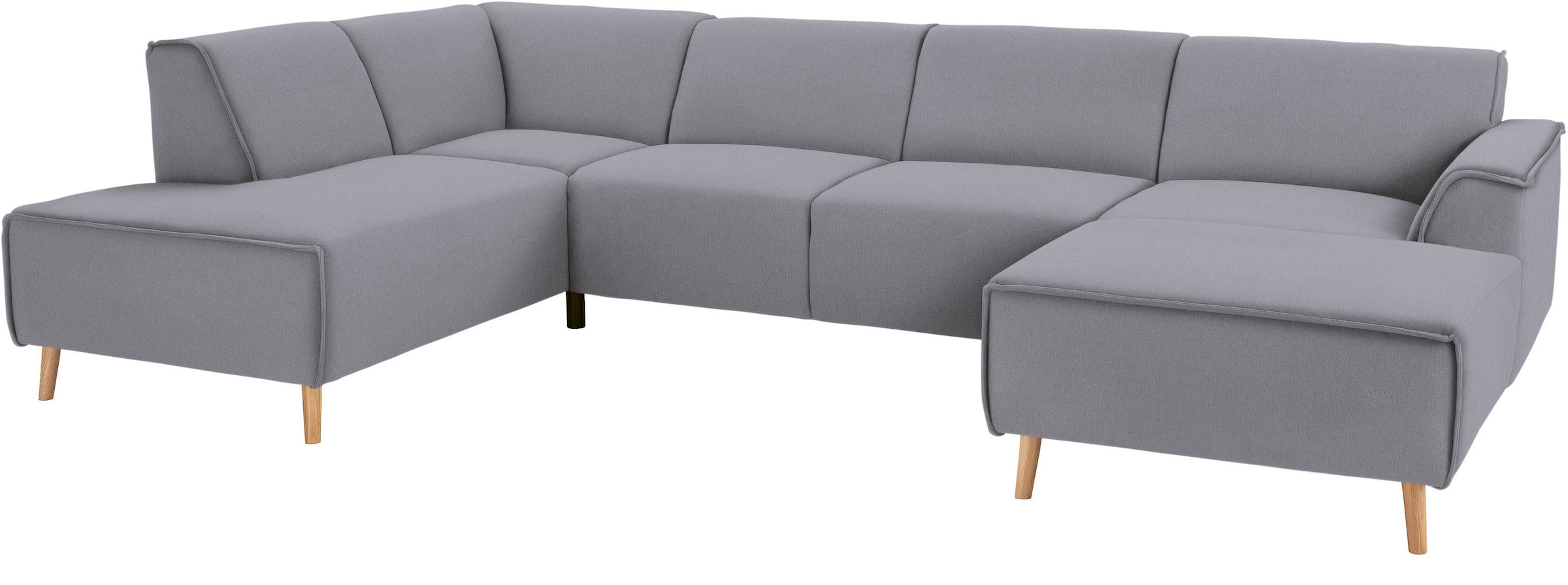 Home affaire Wohnlandschaft "Janek Scandic Design, elegant und zeitlos U-Fo günstig online kaufen