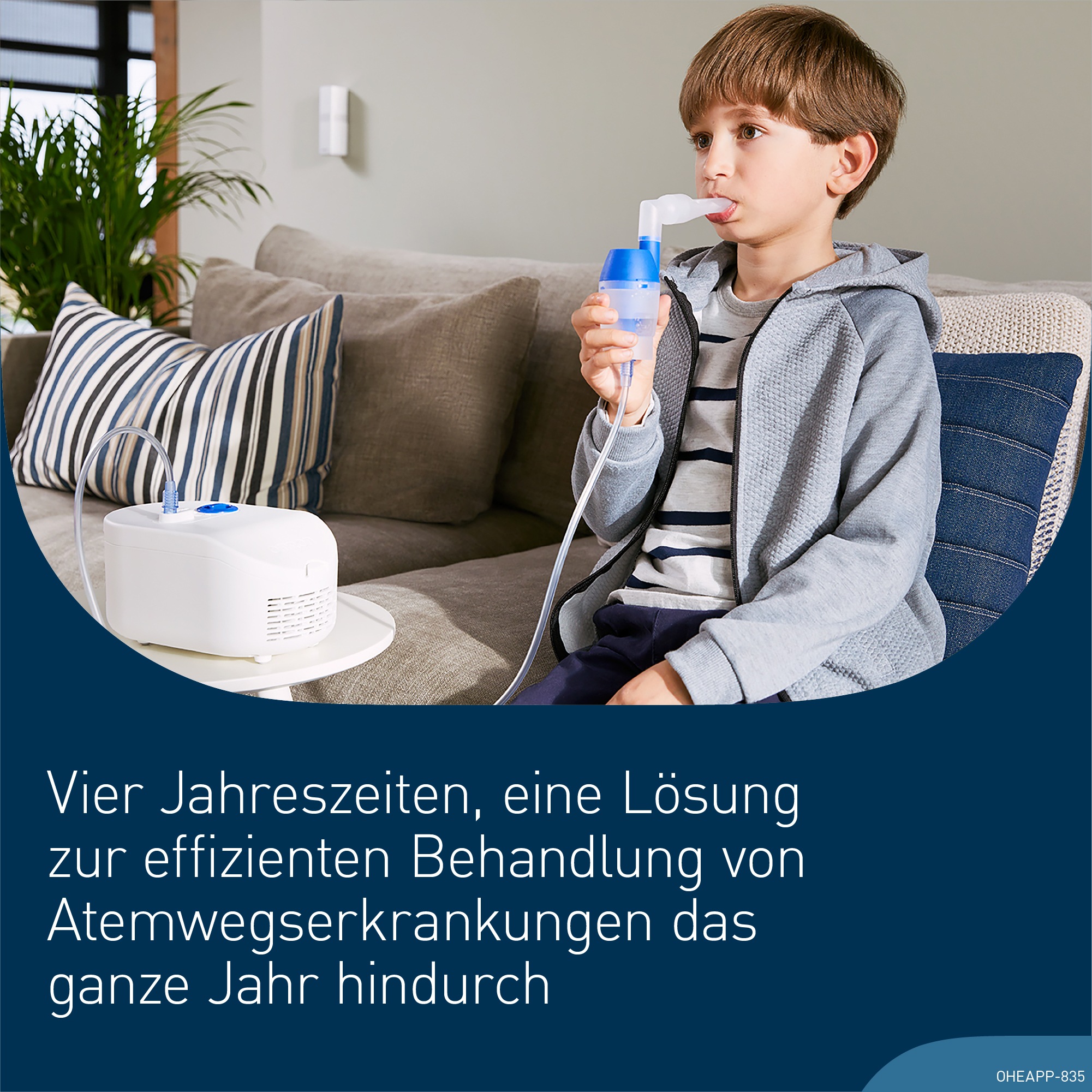 Thumbnail - Omron Inhalationsgerät "X102 Total" mit Nasendusche