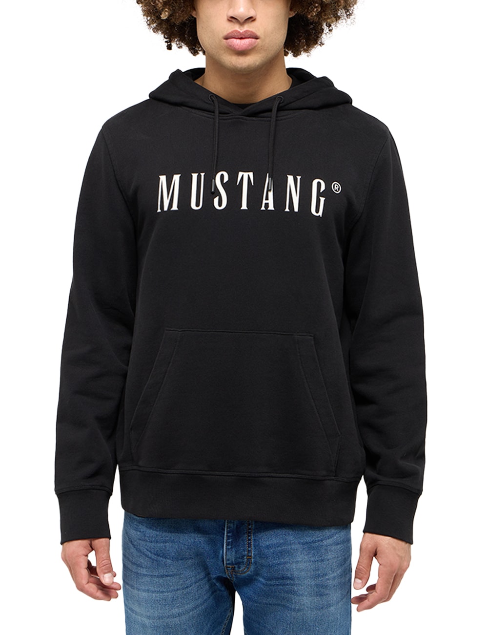 Mustang Herren Hoodie Kapuzenpullover BRONSON - Regular Fit günstig online kaufen