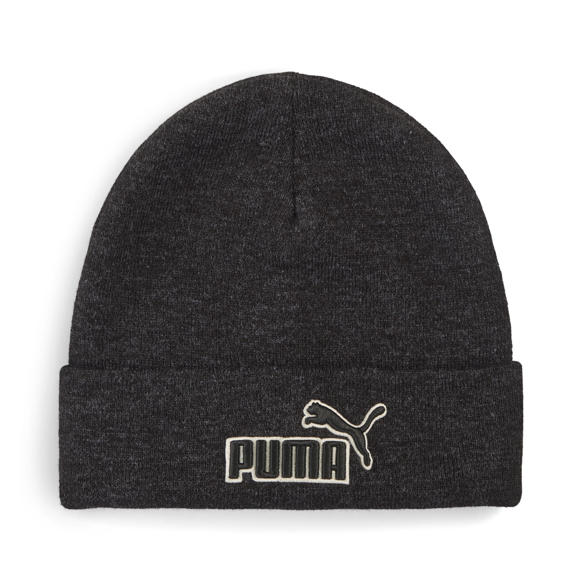 PUMA Beanie "Essentials Elevated Heather Beanie mit mittelhoher Krone"