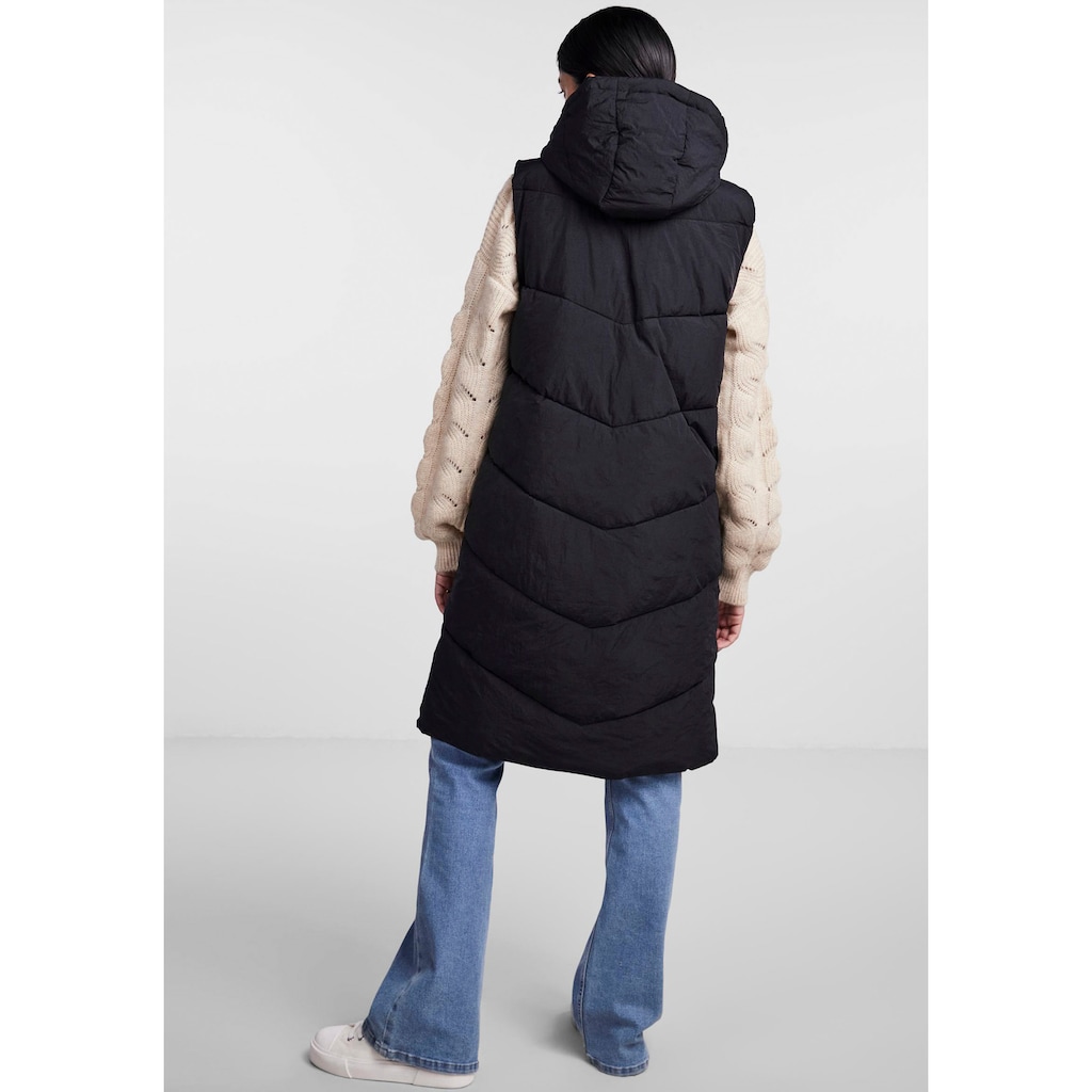 pieces Steppweste »PCJAMILLA LONG PUFFER VEST«