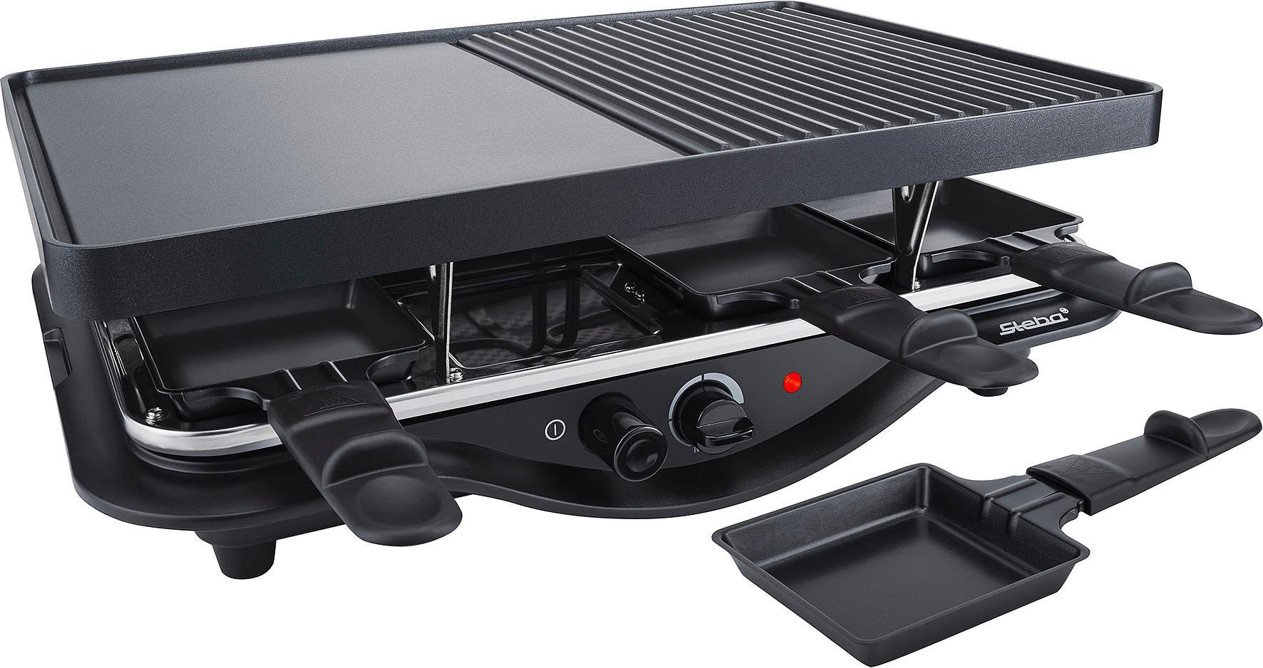 Steba Raclette "RC 28" 8 Stk. Raclettepfännchen 1.400 W günstig online kaufen