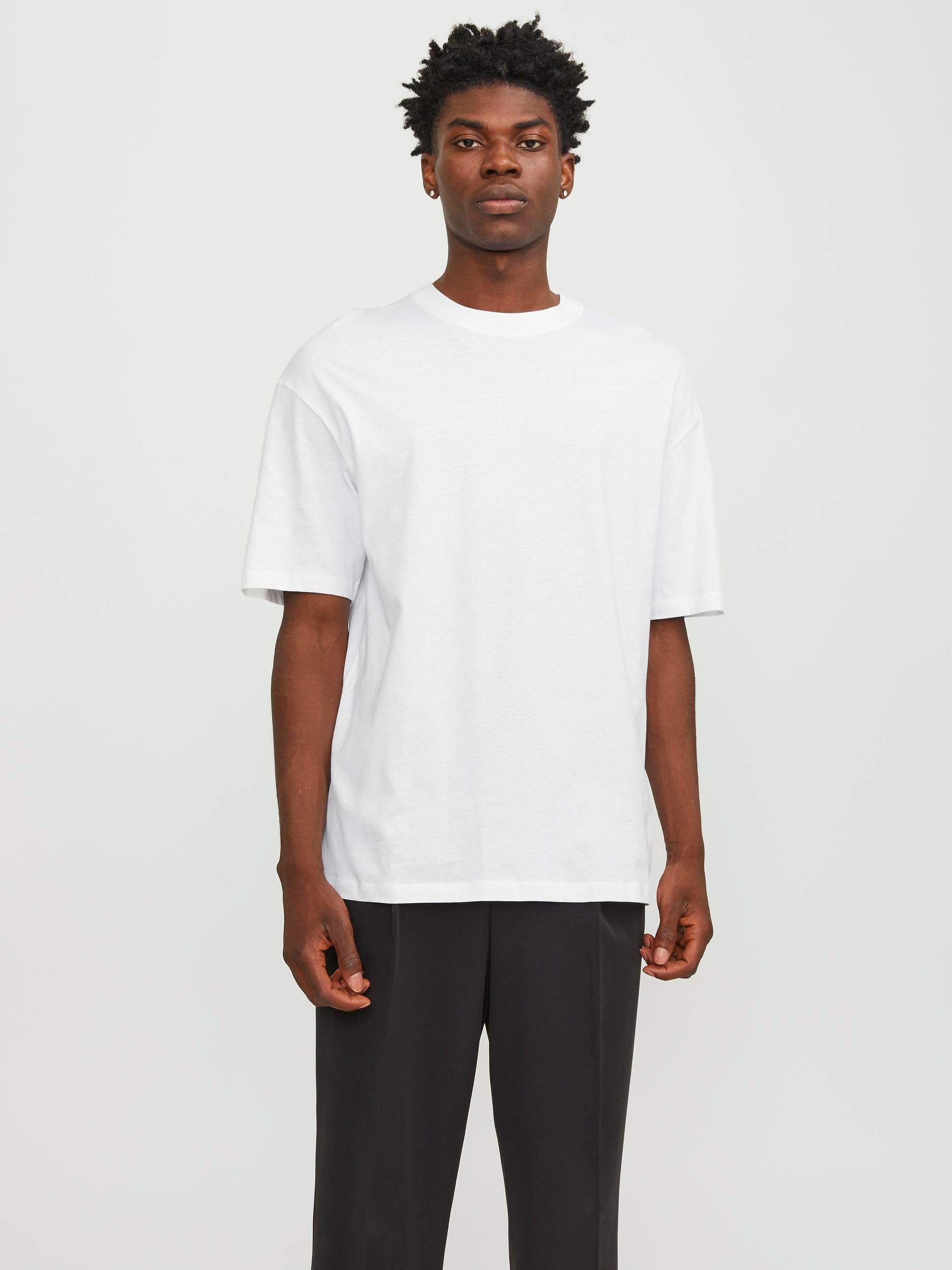 Jack & Jones Oversize-Shirt "JJEBRADLEY TEE SS O-NECK NOOS", mit Rundhalsau günstig online kaufen