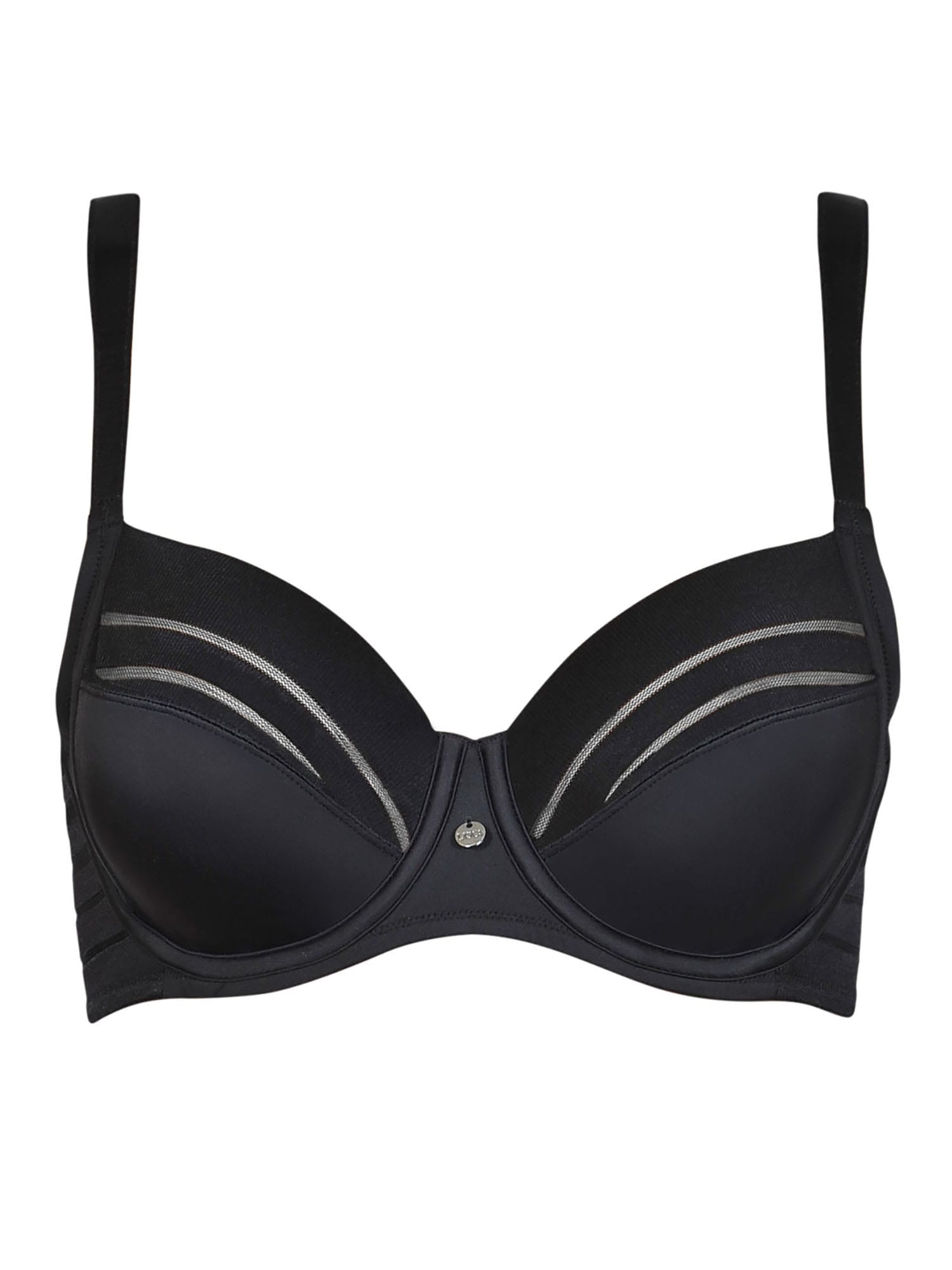 LISCA Damen Bügel-BH "Bügel BH Alegra", Gr. 95, schwarz, Tüll, Obermaterial: 83% Polyamid PA. 17% Elasthan EL., BHs