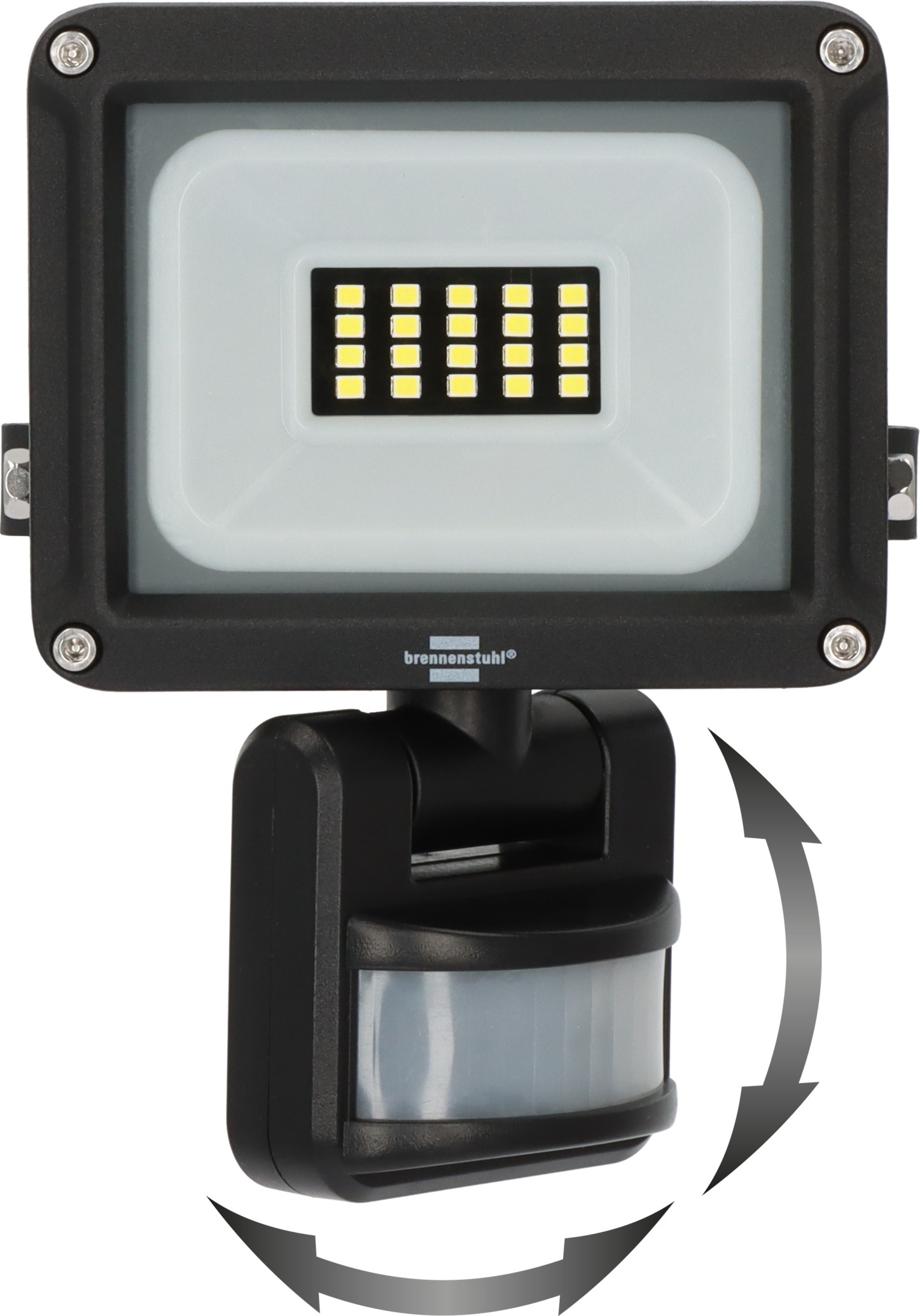 Brennenstuhl LED Wandstrahler »JARO 1060 P«, Leuchtmittel LED-Modul | LED fest integriert, für außen, mit Bewegungsmelder