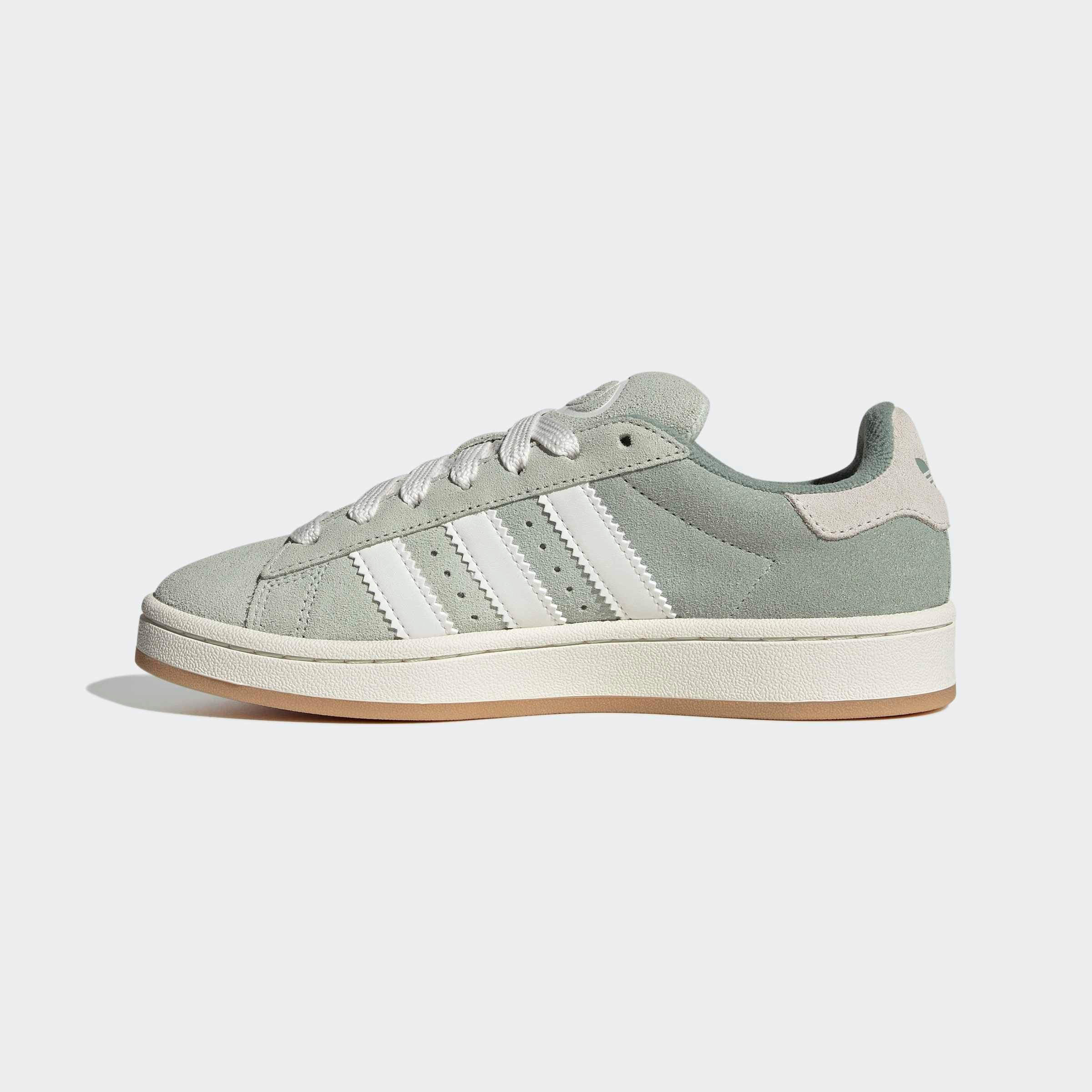 Adidas Originals Baskets Junior Campus 00s Linen Green / Core White / Silver Green EU 35 1/2 Garçons,Filles 2
