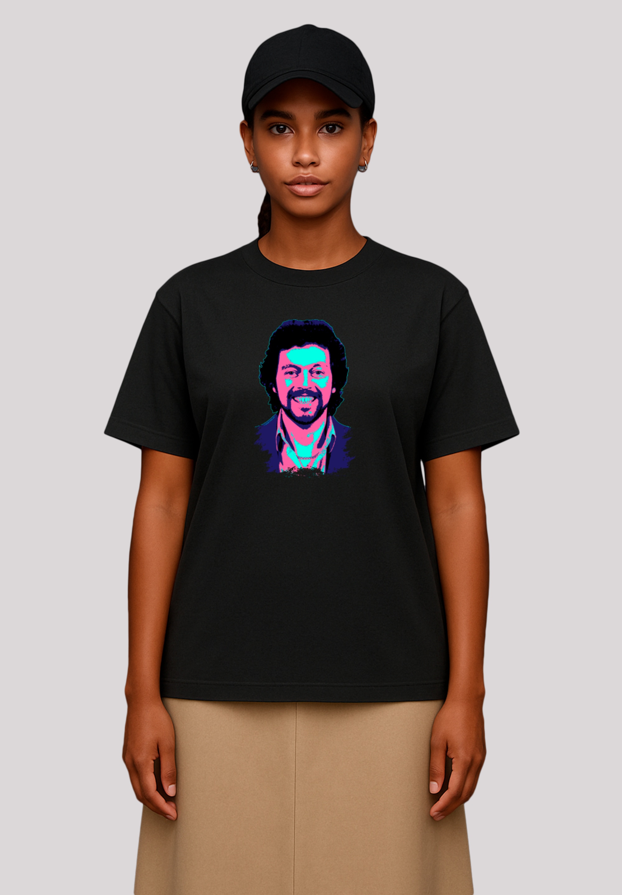F4NT4STIC T-Shirt "TV Times Jeremy Beadle 1982 Pop Art" Premium Qualität günstig online kaufen