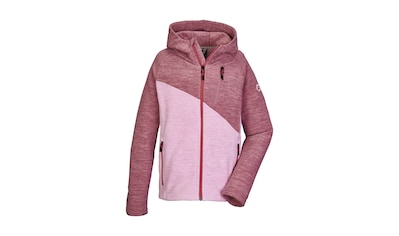 Jack Wolfskin Fleecejacke »ICE CURL HOOD JACKET K«, mit Kapuze | BAUR