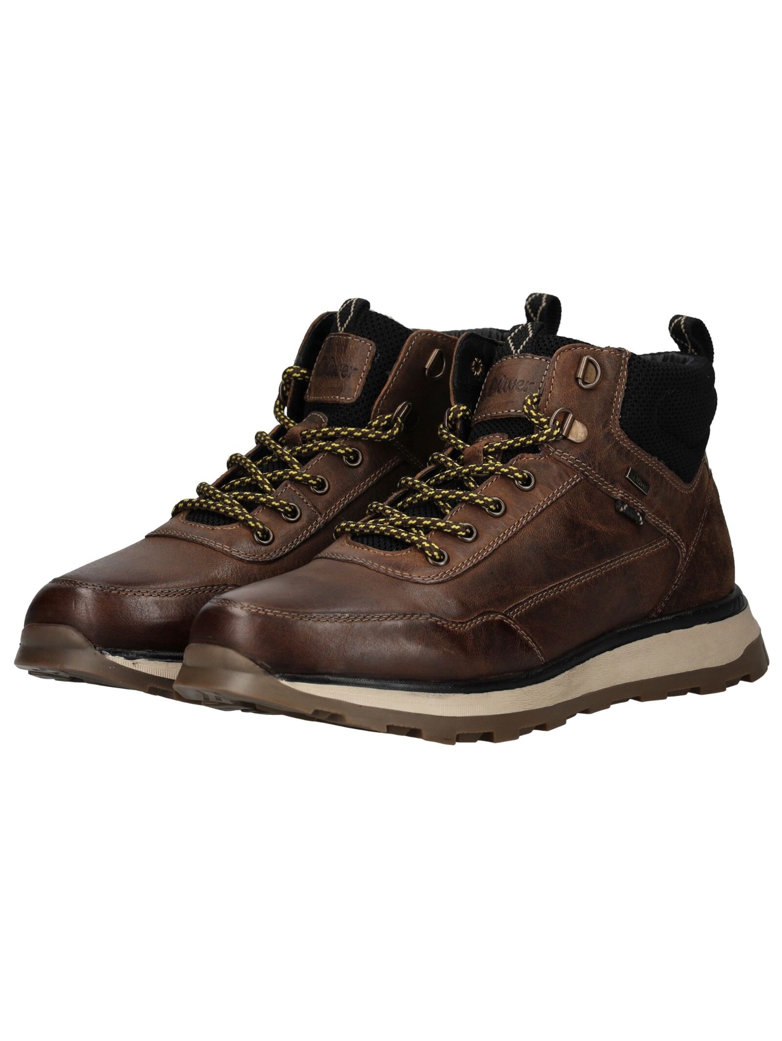 s.Oliver Schnürstiefelette »s.Oliver Stiefelette Leder/Textil«