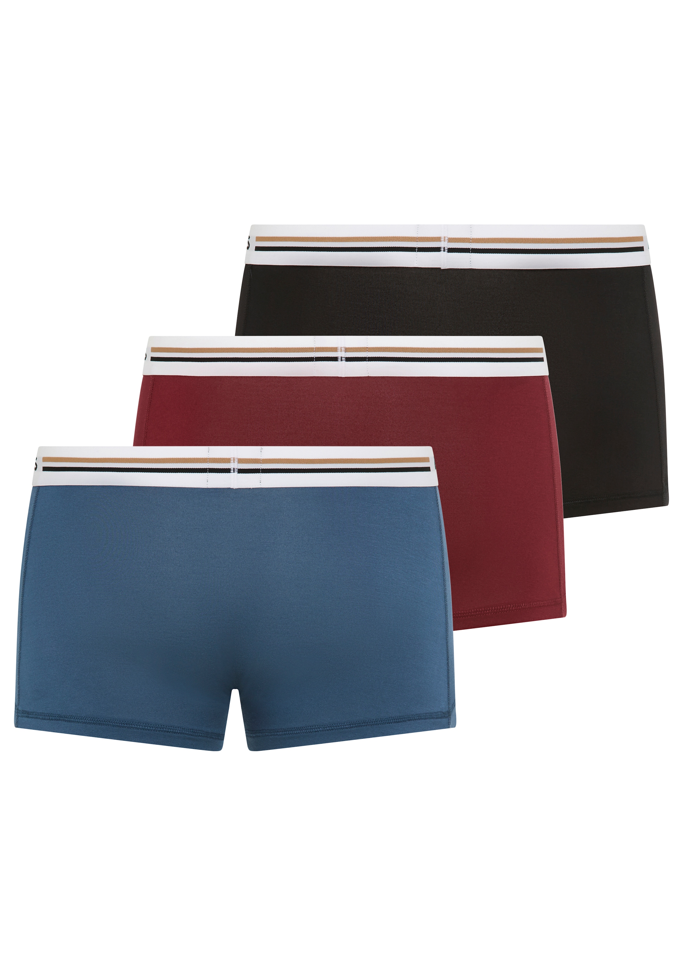 BOSS Trunk »3P Reviv«, (3 St.), mit engem Bein