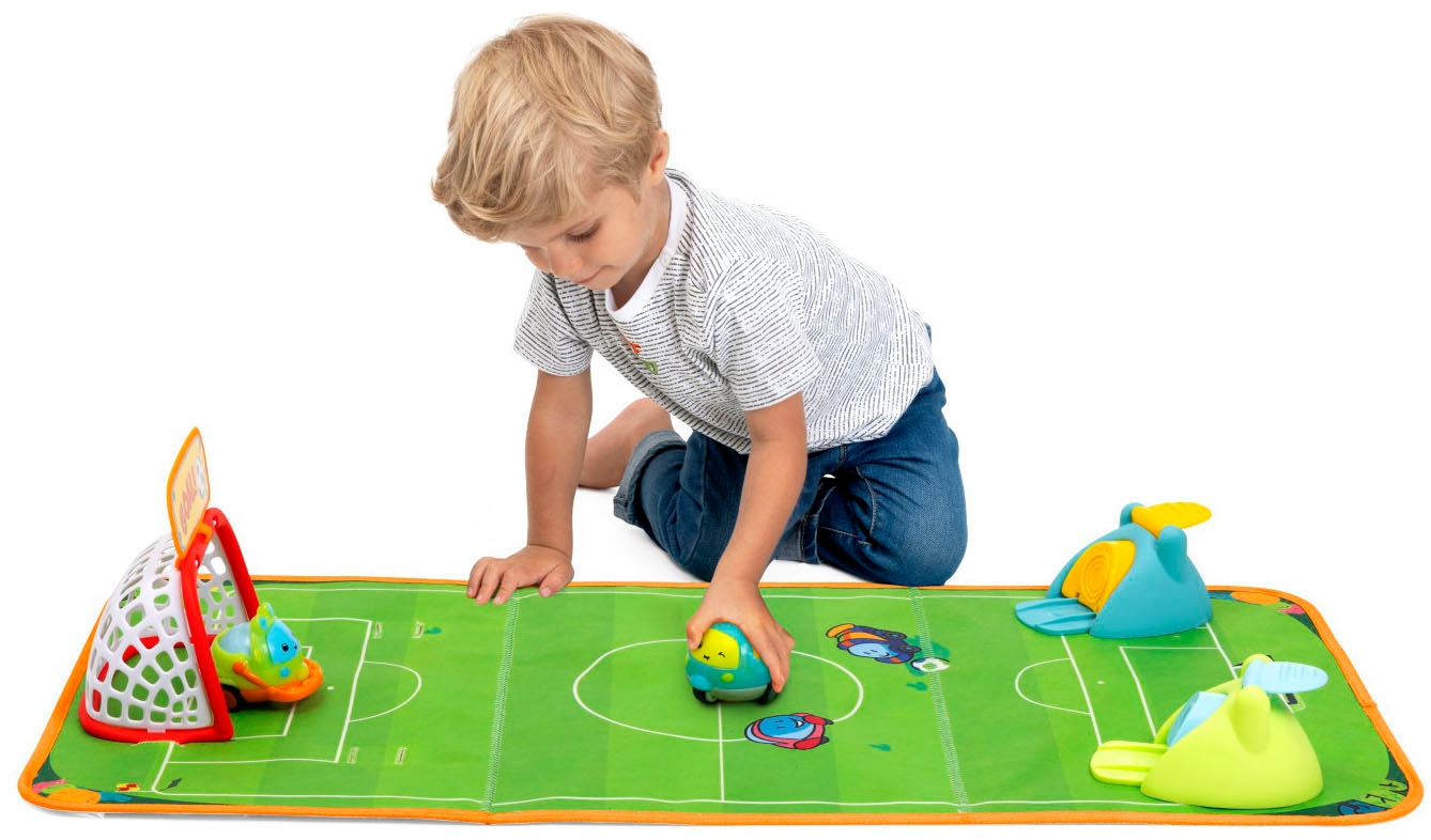 Chicco Spiel »5in1 Sport & Spielmatte – Turbo Ball« mit Fahrzeugen, Turbo-Bällen und umfangreichem Zubehör