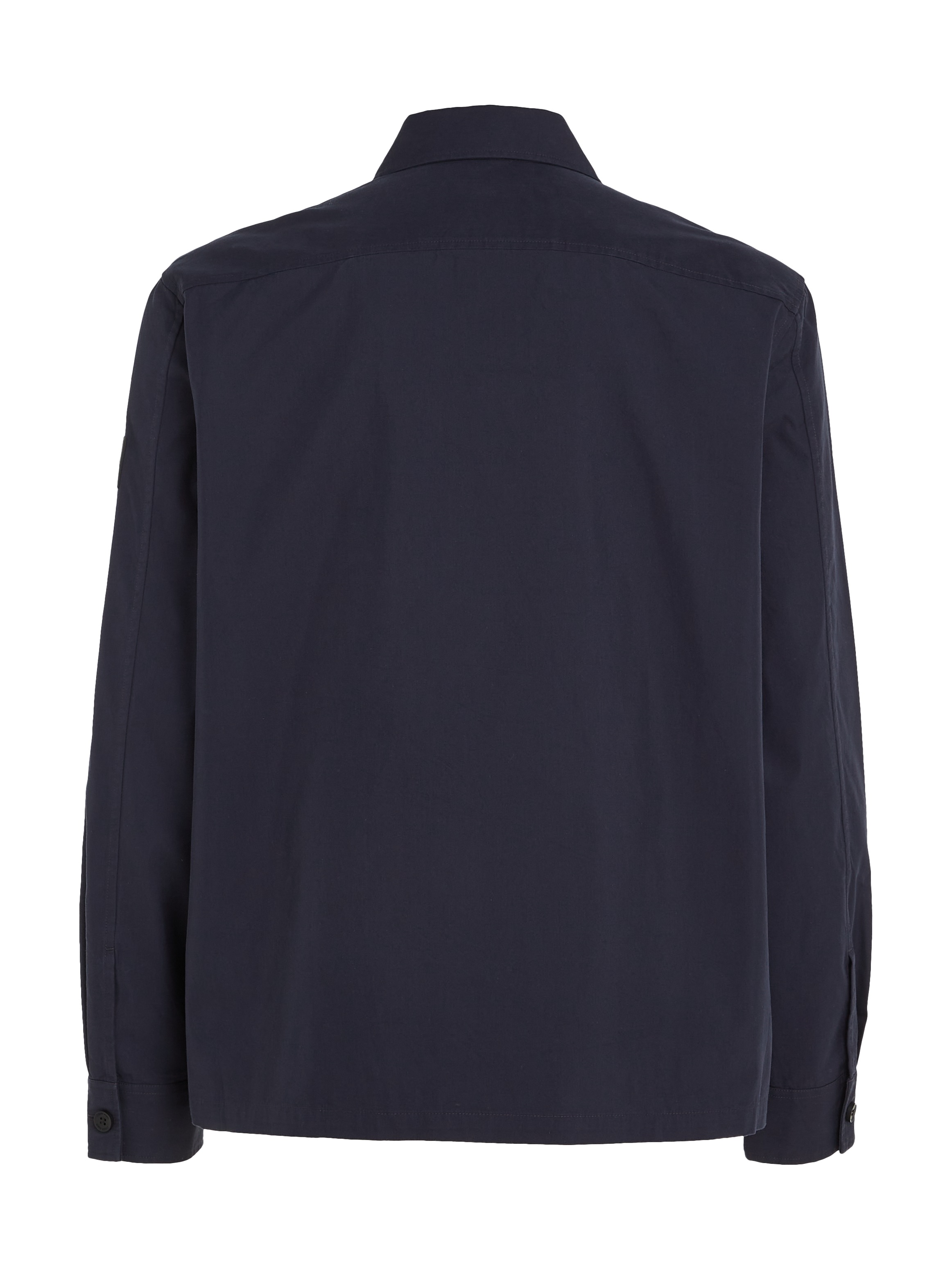 Calvin Klein Langarmhemd »COTTON NYLON OVERSHIRT«, mit aufgesetzten Brusttaschen