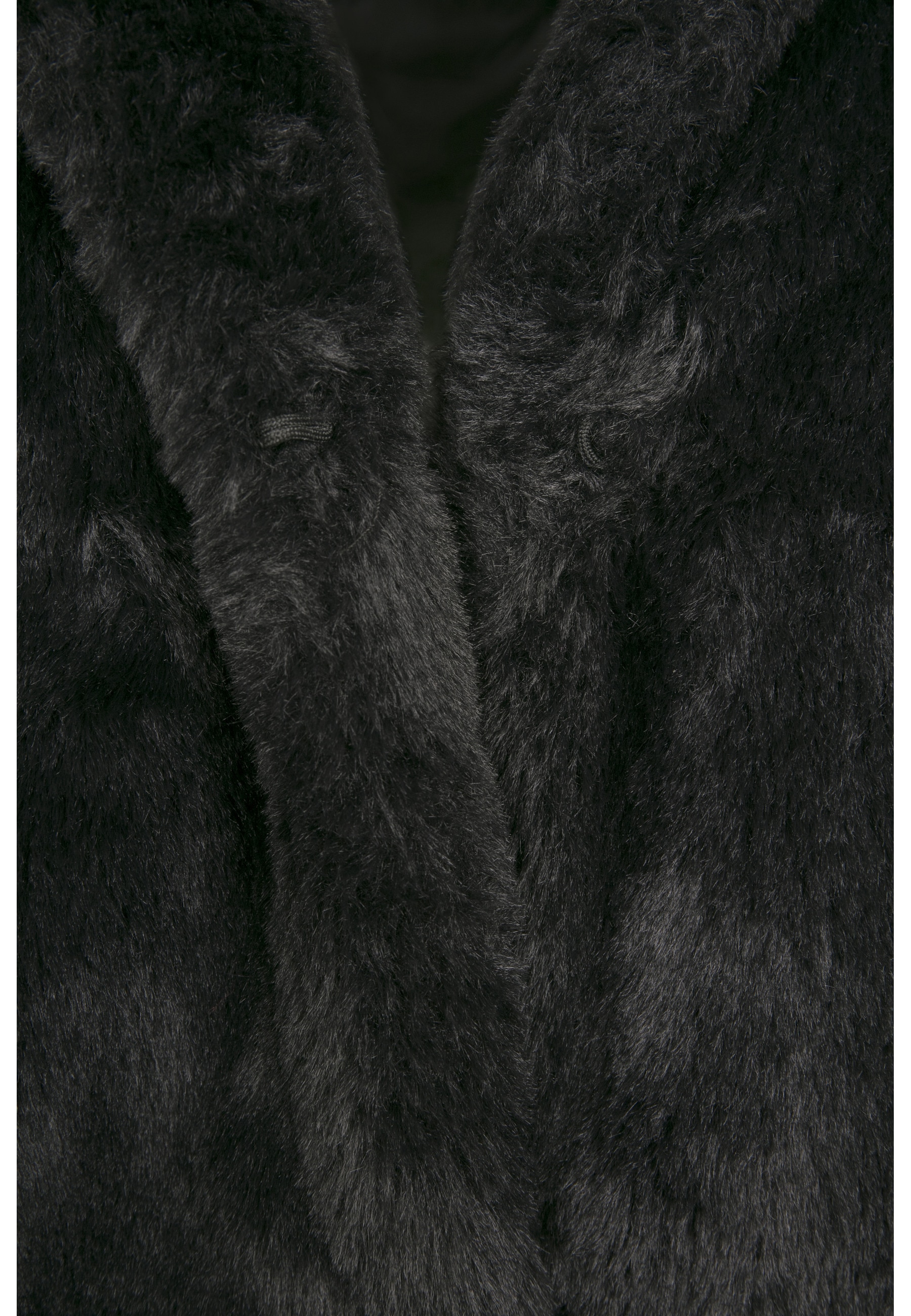 URBAN CLASSICS Parka »Urban Classics Damen Ladies Hooded Teddy Coat« 1 Stk. tlg. ohne Kapuze