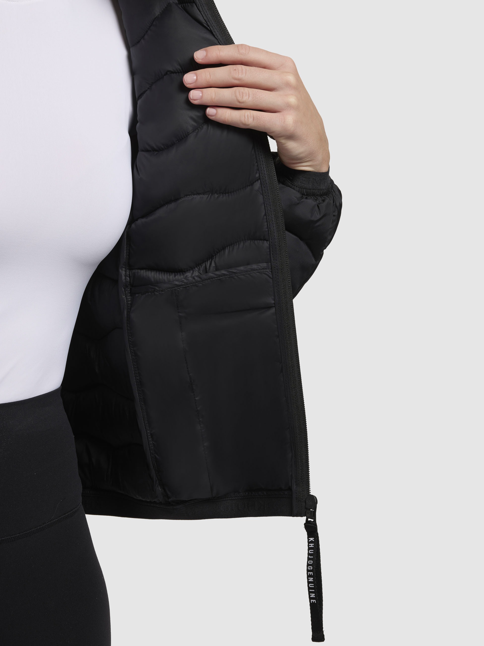 khujo Steppjacke »NARGO«, mit Kapuze