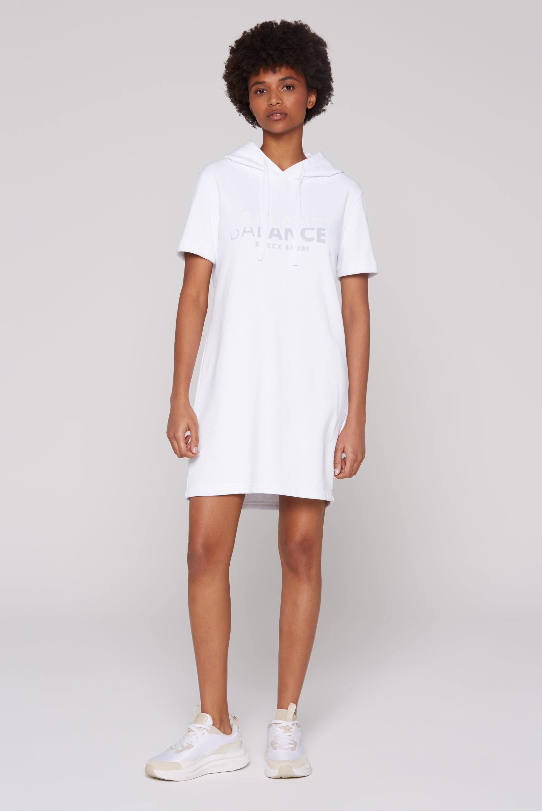 SOCCX Sweatkleid, mit Baumwolle