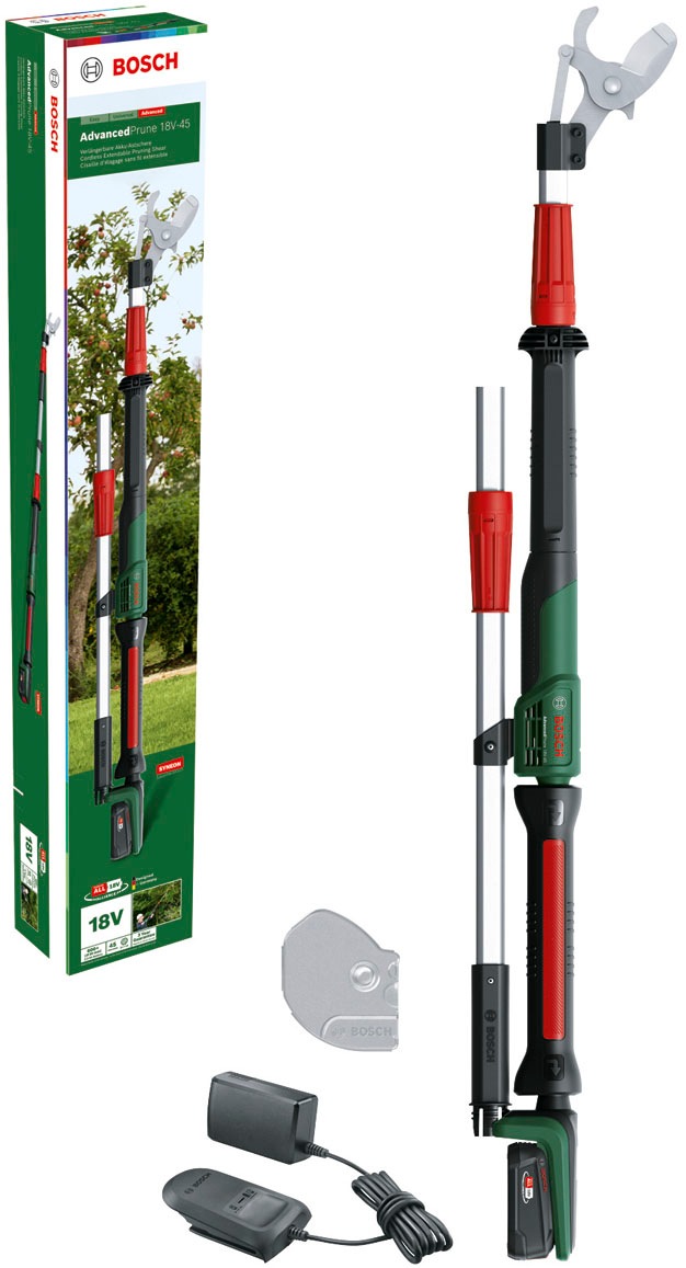 Bosch Home & Garden Akku-Heckenschere »AdvancedPrune 18V-45« ()  inkl. Akku 2 Ah und Ladegerät AL 18V-20