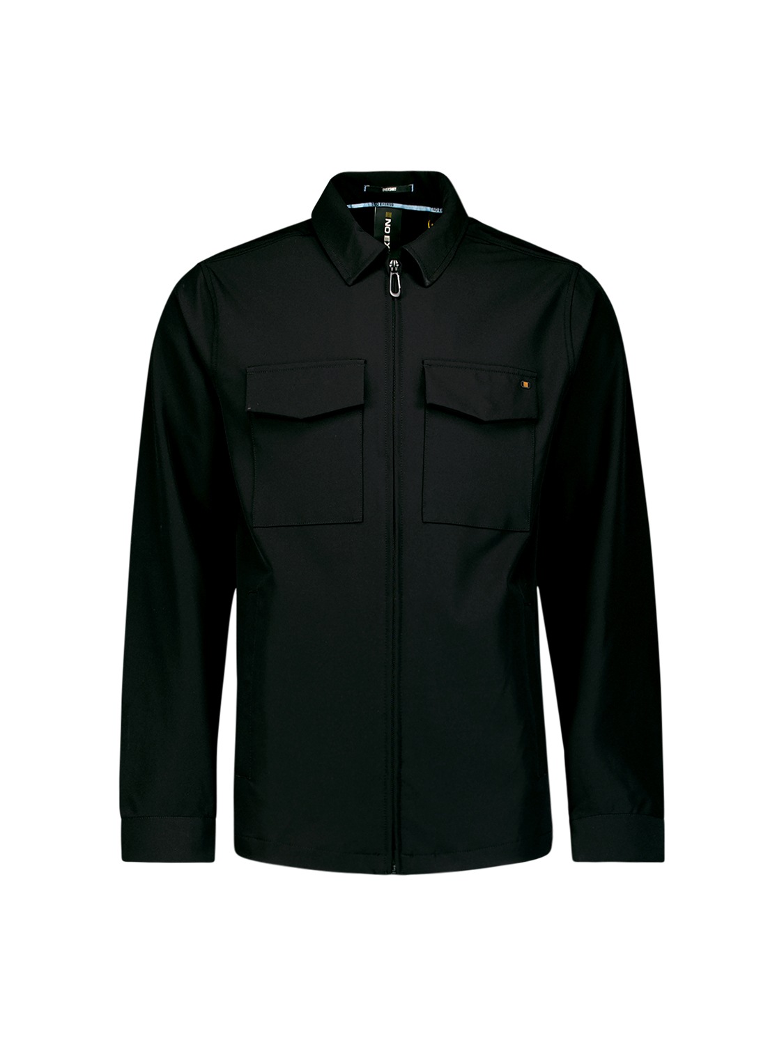 NO EXCESS Langarmhemd »No Excess Sedoc-Reise-Overshirt«