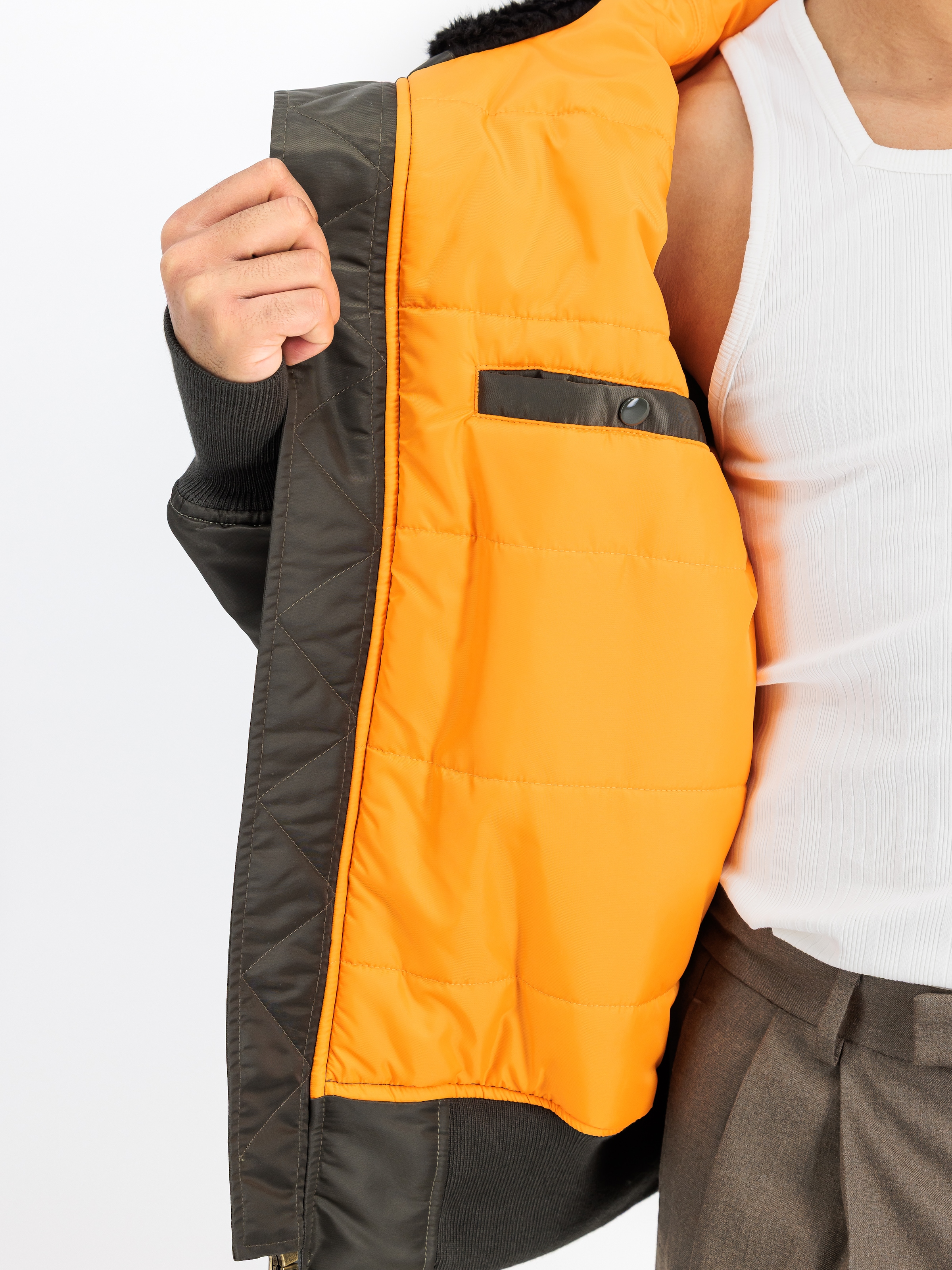 Alpha Industries Bomberjacke »MA-1 HOODED«, mit Kapuze