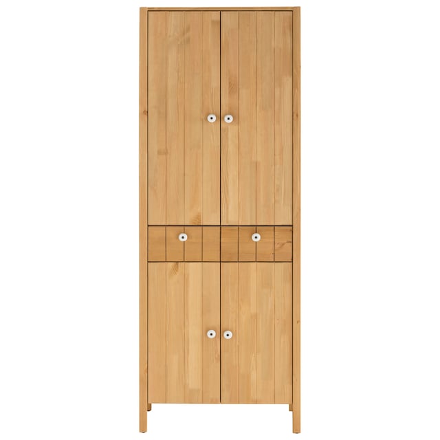 Home affaire Hochschrank »Tina«, Badmöbel, Schrank, Breite 57 cm, Massivholz  bestellen | BAUR