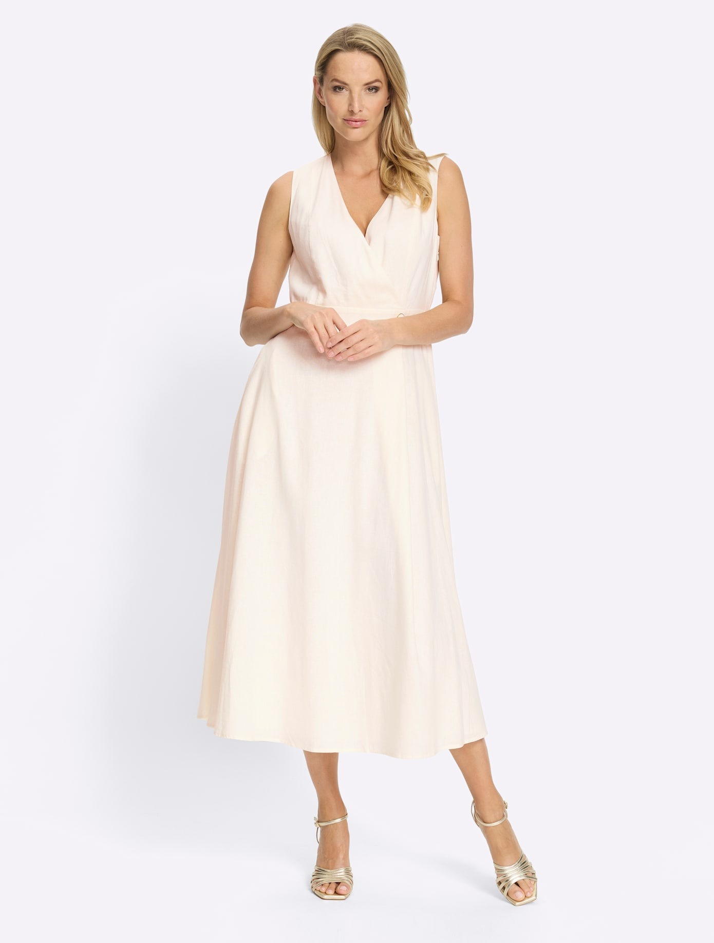 heine Trägerkleid "Webkleid" Nahttasche günstig online kaufen