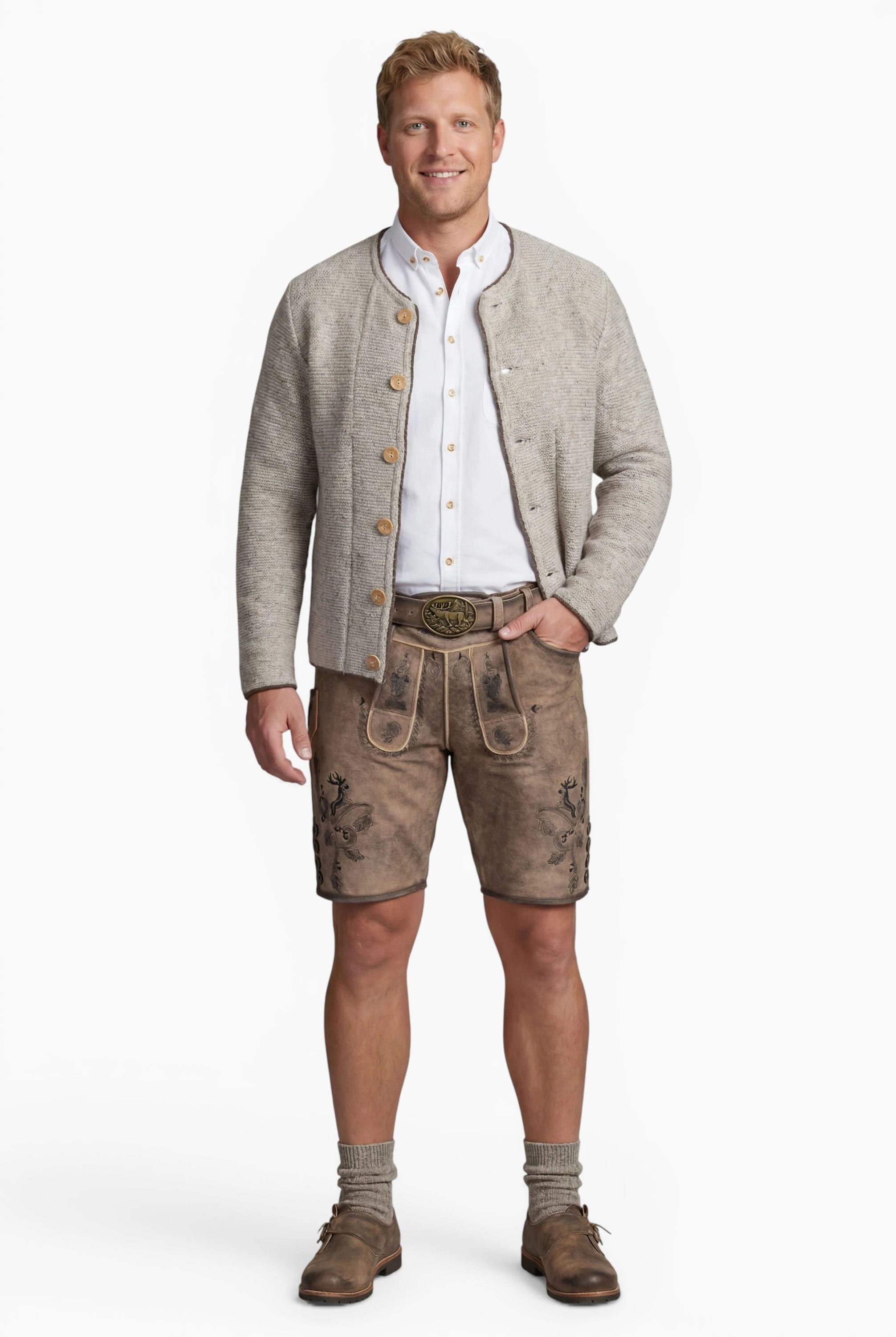 Nübler Strickjacke »Strickjacke Hannes«