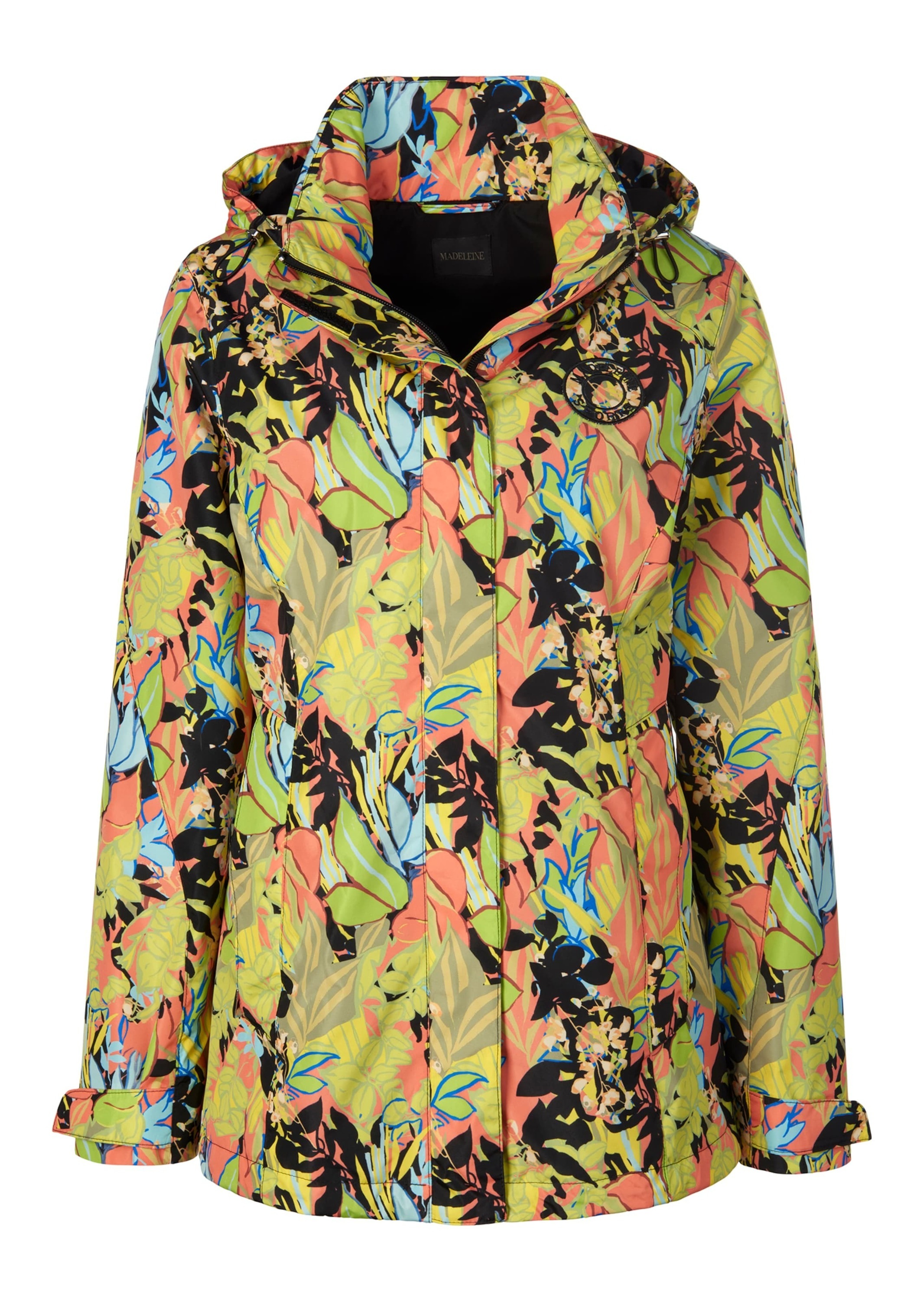 MADELEINE Outdoorjacke "Jacke Bedruckte Outdoorjacke mit Kapuze"