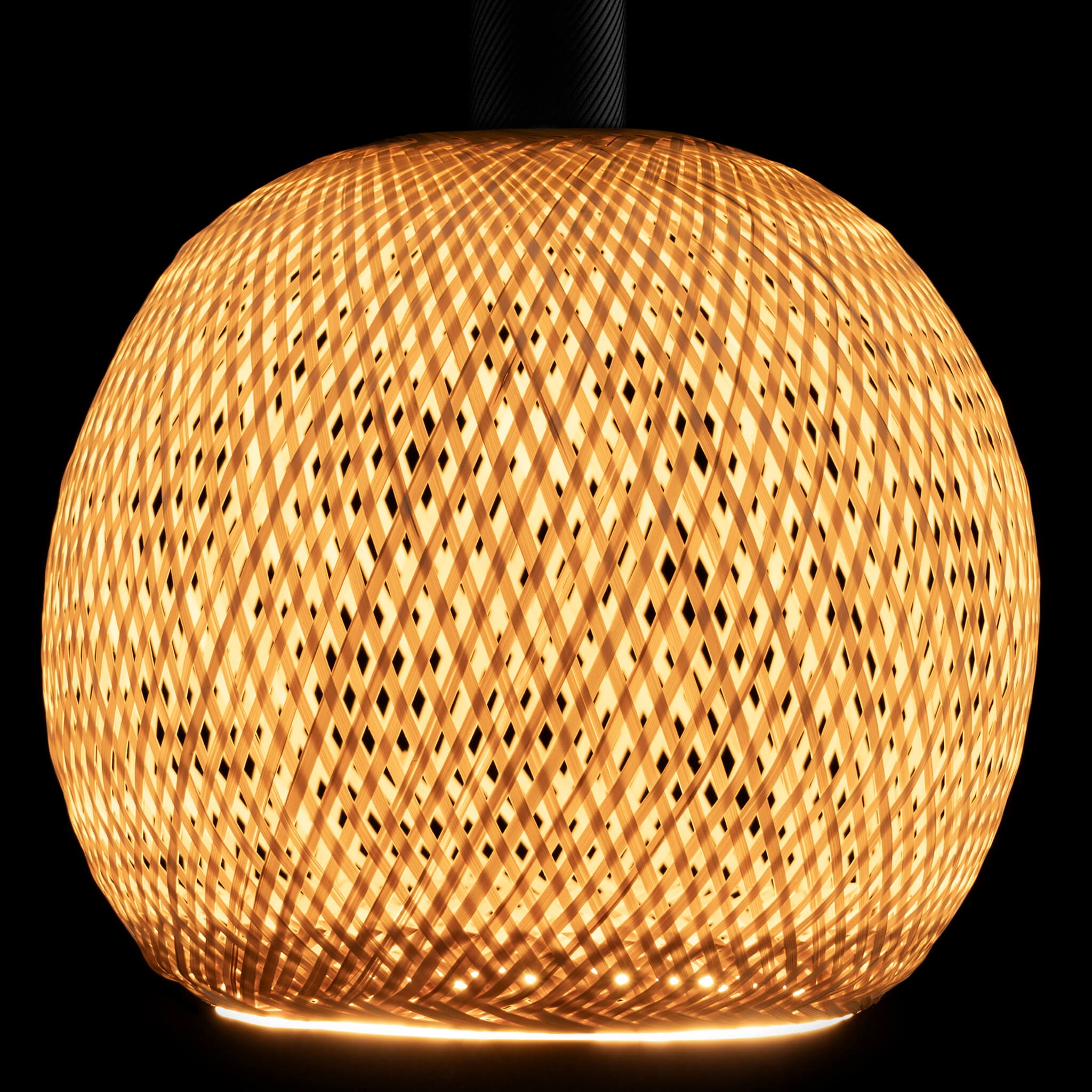 SEGULA LED-Filament »LED Floating Bamboo« E27 1 Stk. Extra-Warmweiß LED Floating Bamboo Globe 300 nature 
E27, 5W, 2200K, 350lm