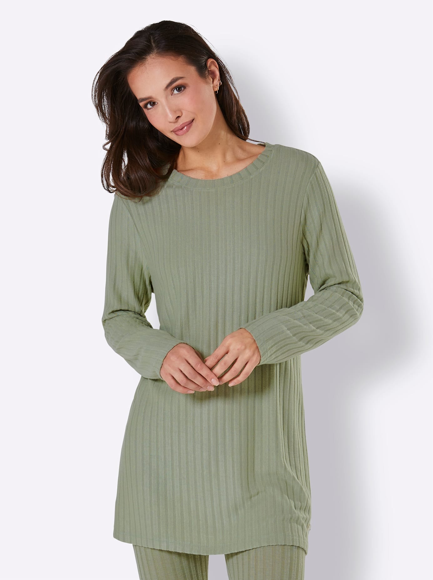 CREATION L PREMIUM Langarmshirt »Modal-Longshirt«, (1 tlg.)