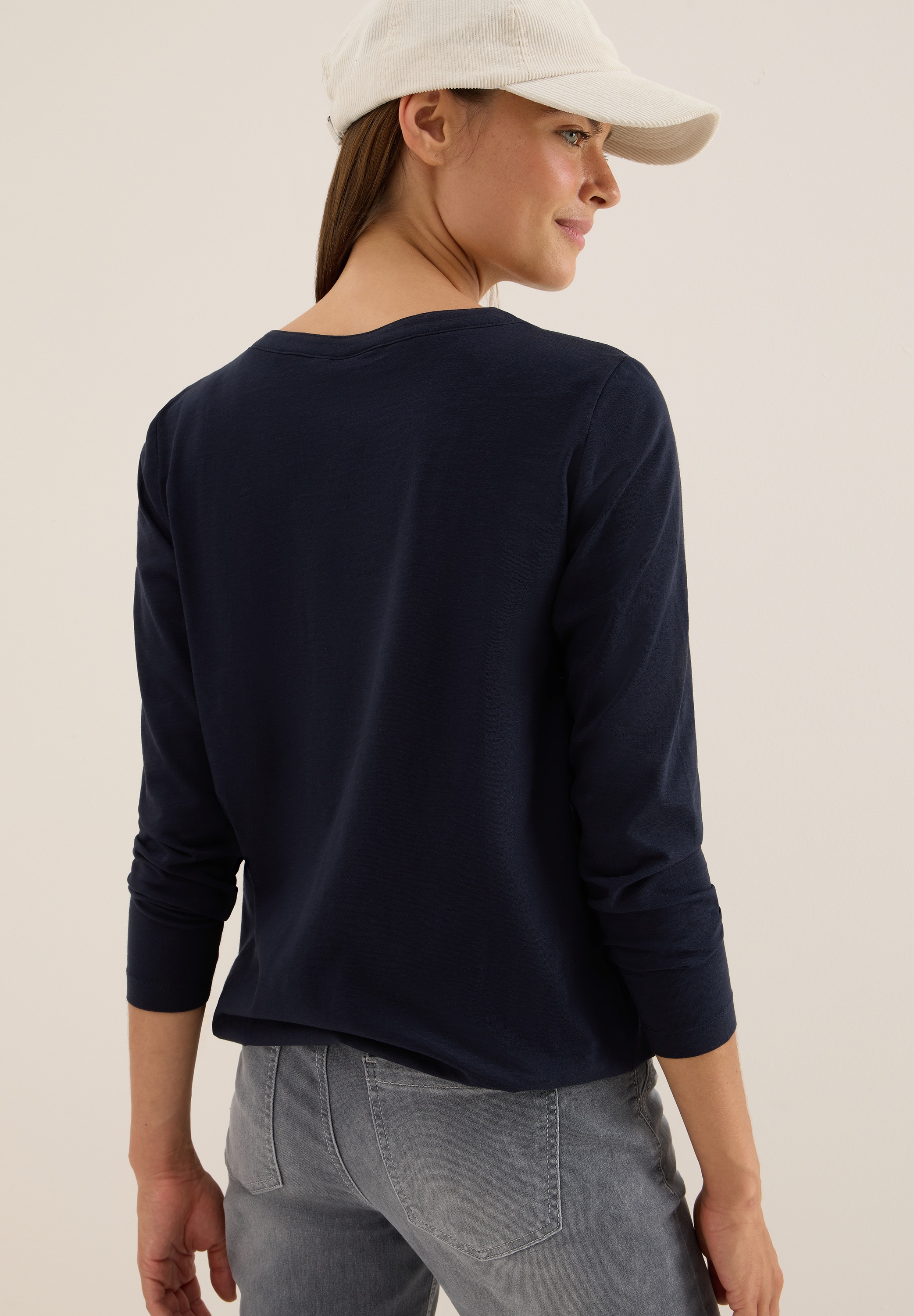 Cecil Langarmshirt, im Tunika-Look günstig online kaufen