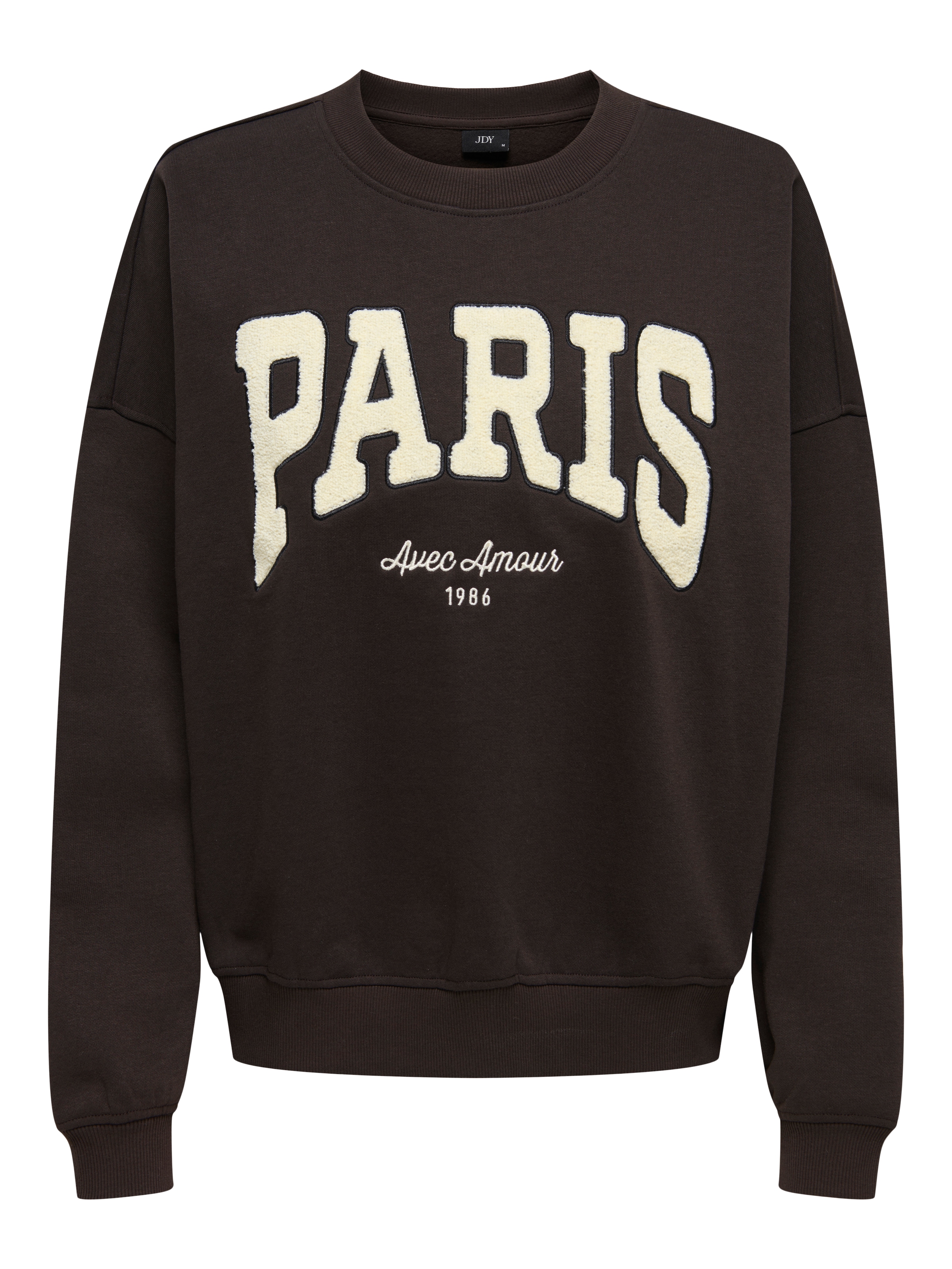 JDY Sweatshirt »JDYMESA L/S O-NECK EMB SWEAT JRS NOOS«