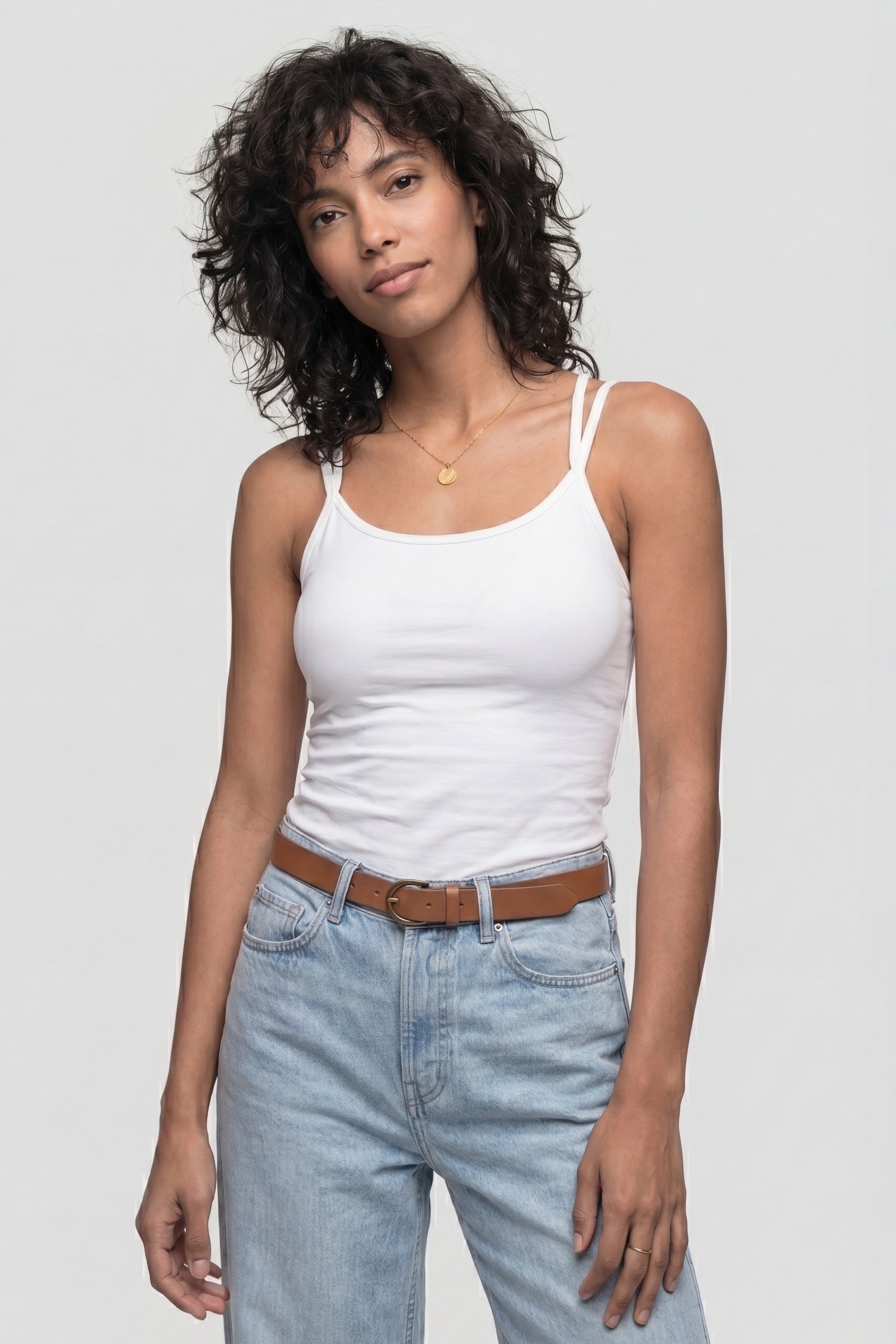 Alife & Kickin 1100000002199 »Damen GissyAK A Tanktop, Shirt« Tanktop mit gekreuzten Spaghettiträgern