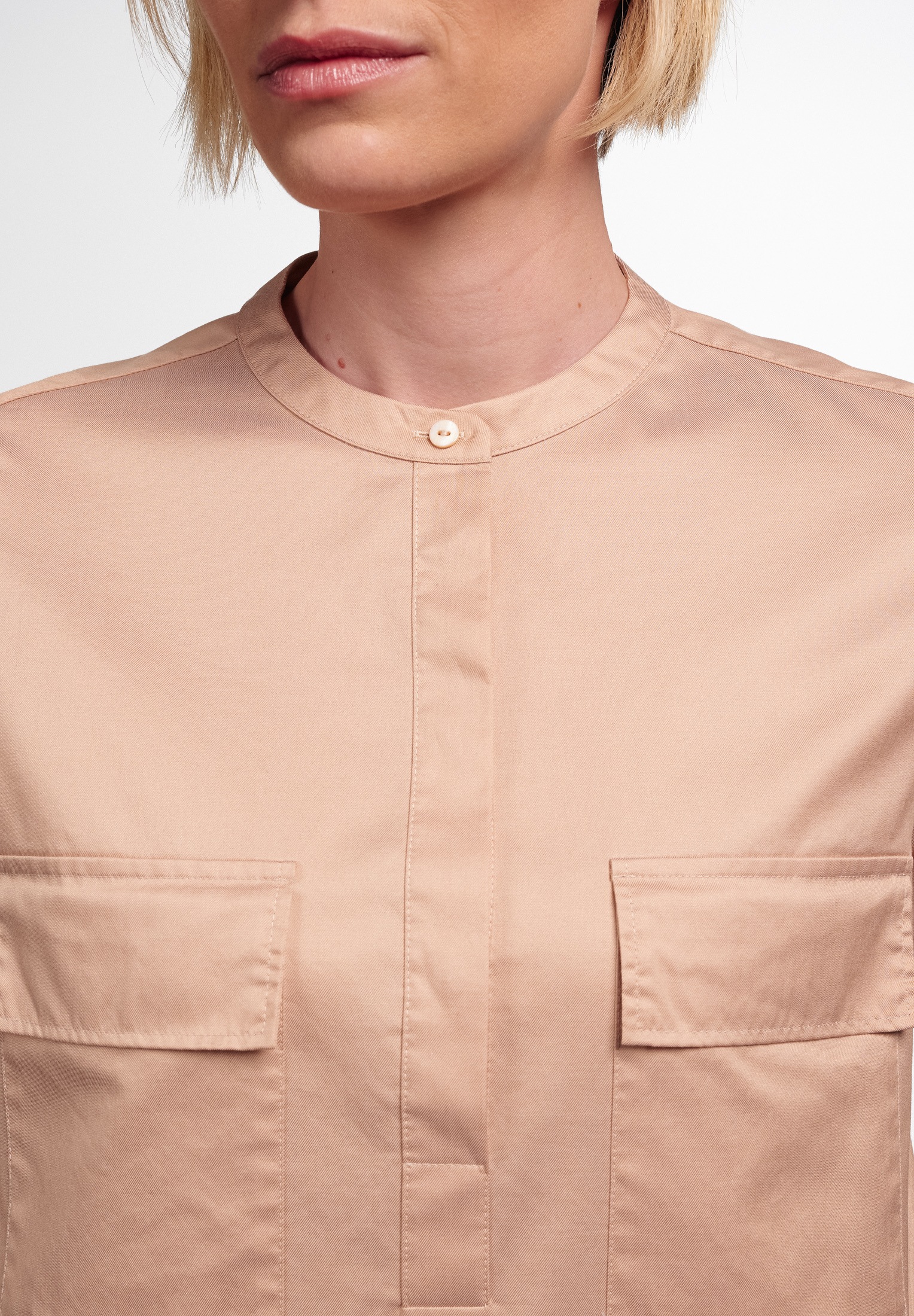 Eterna Longbluse »LOOSE FIT«, EASY IRON (bügelleicht)