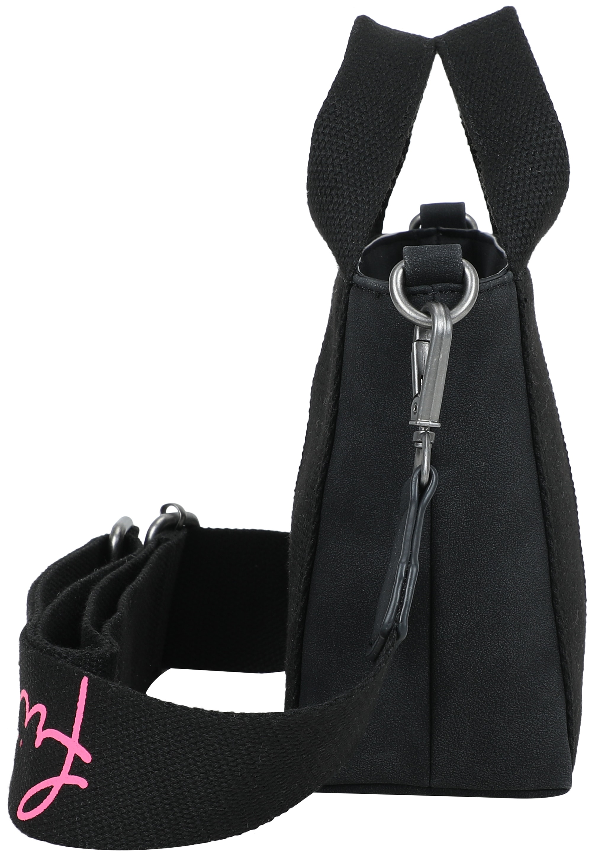 Fritzi aus Preußen Schultertasche »Fritzi Bini Jive Blackini« mit breiten Webbing-Schulterriemen