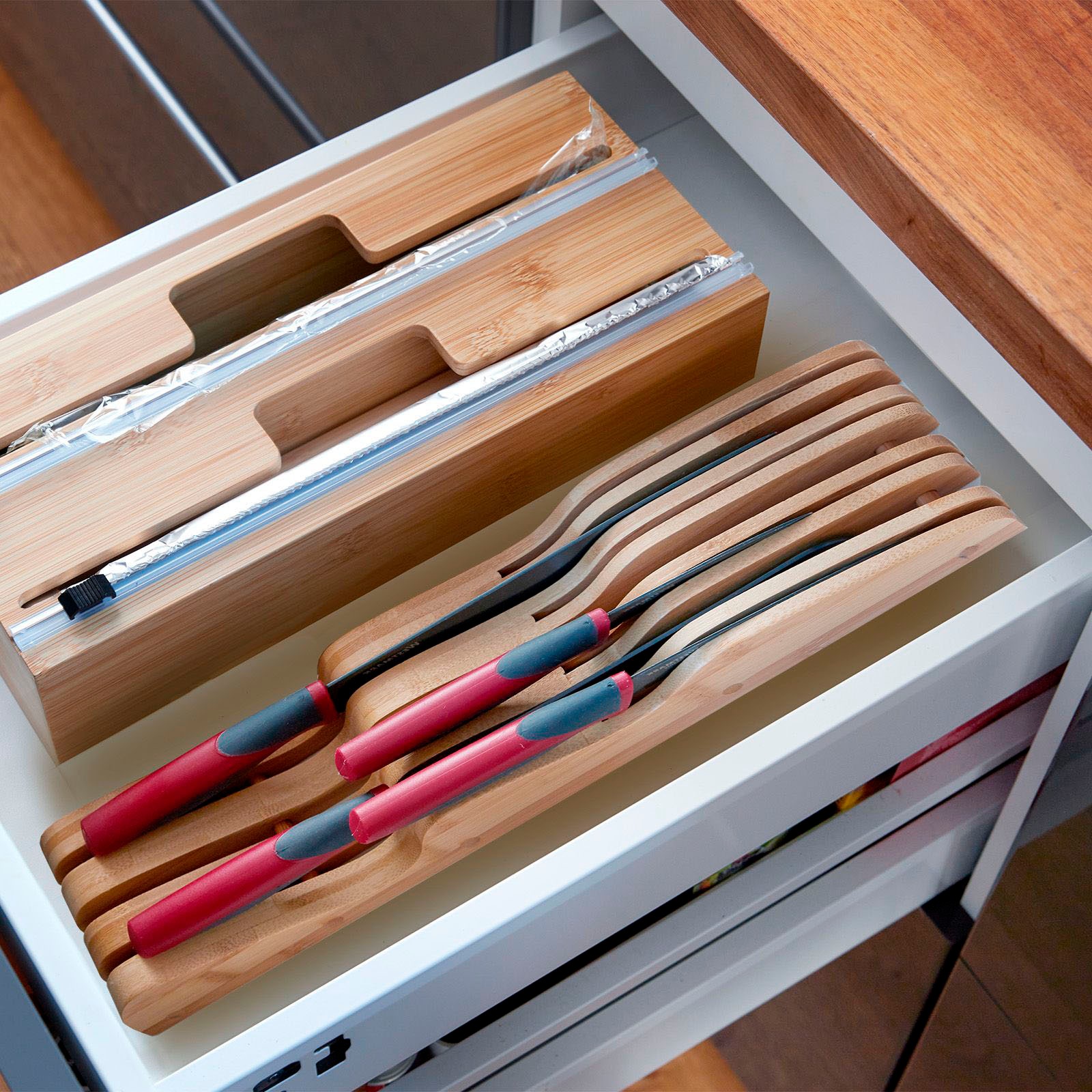 WESTMARK Besteckeinsatz Bambus, Messerablage für Schubladen günstig online kaufen