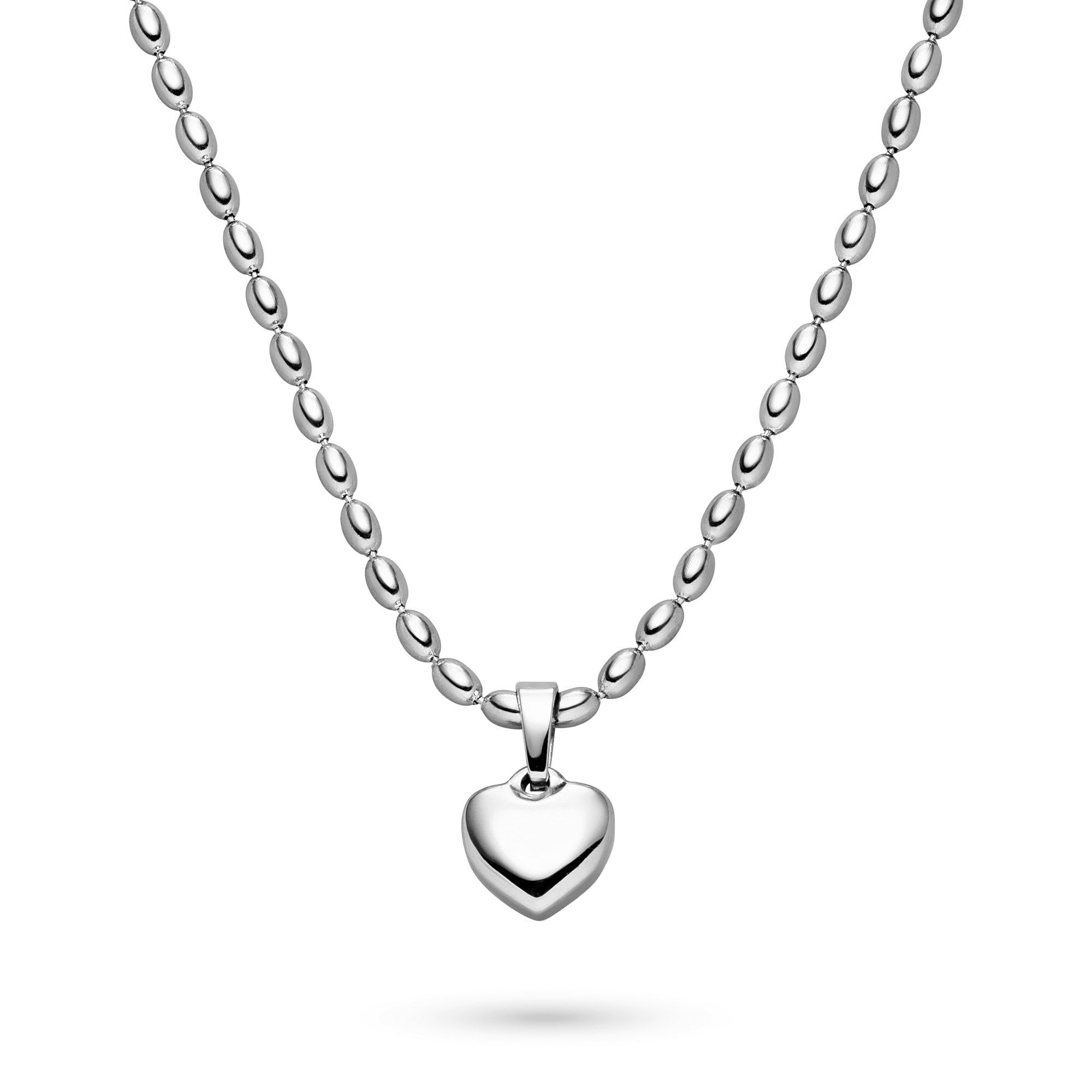 Tamaris Kette mit Anhänger »Schmuck Geschenk Edelstahl Halskette Tiny Steel Heart, Herz«