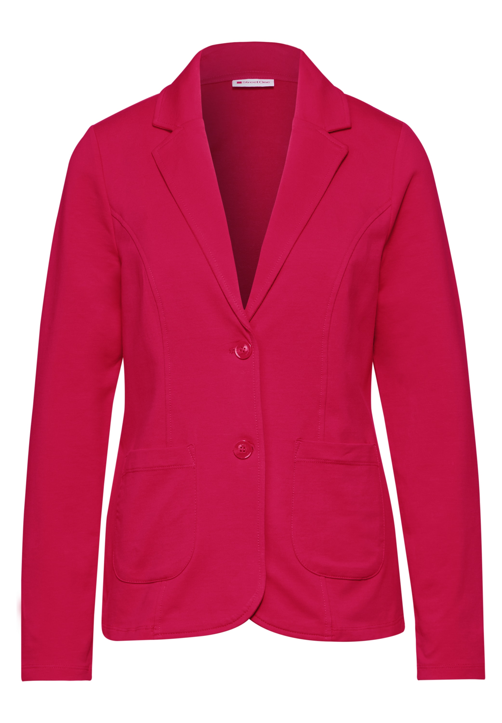 STREET ONE Sweatblazer, mit aufgenähten Taschen