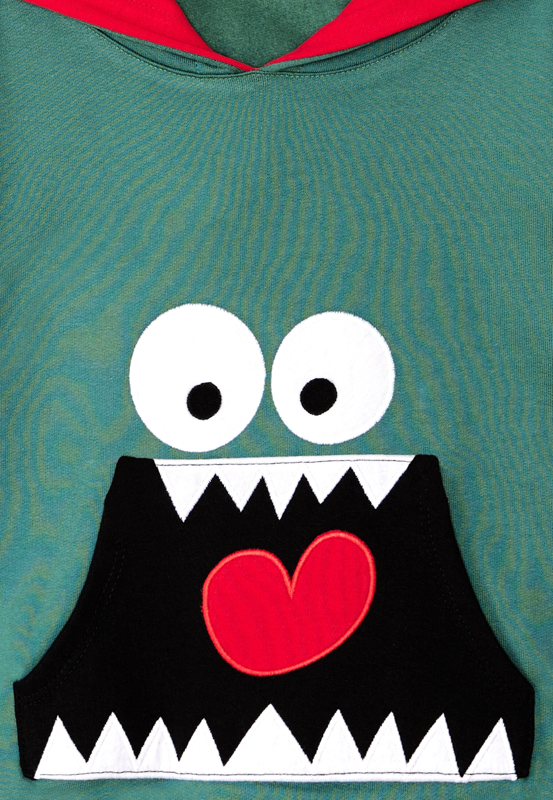 Denokids Hoodie »Toothy«, (1 tlg.), mit Fronttasche